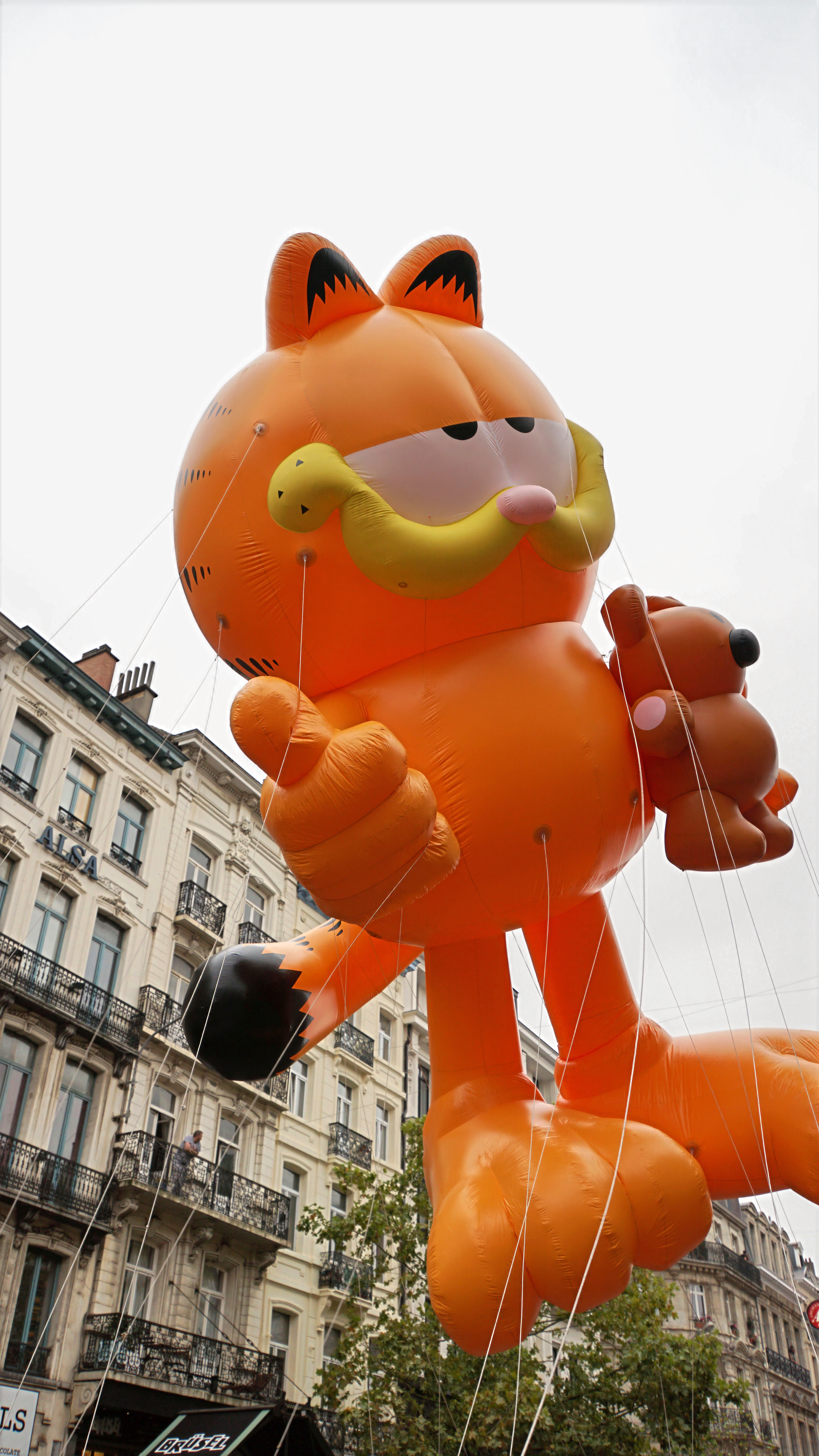 Balloon’s Day Parade, Fête de la BD, Bruxelles, 6 septembre 2014.
