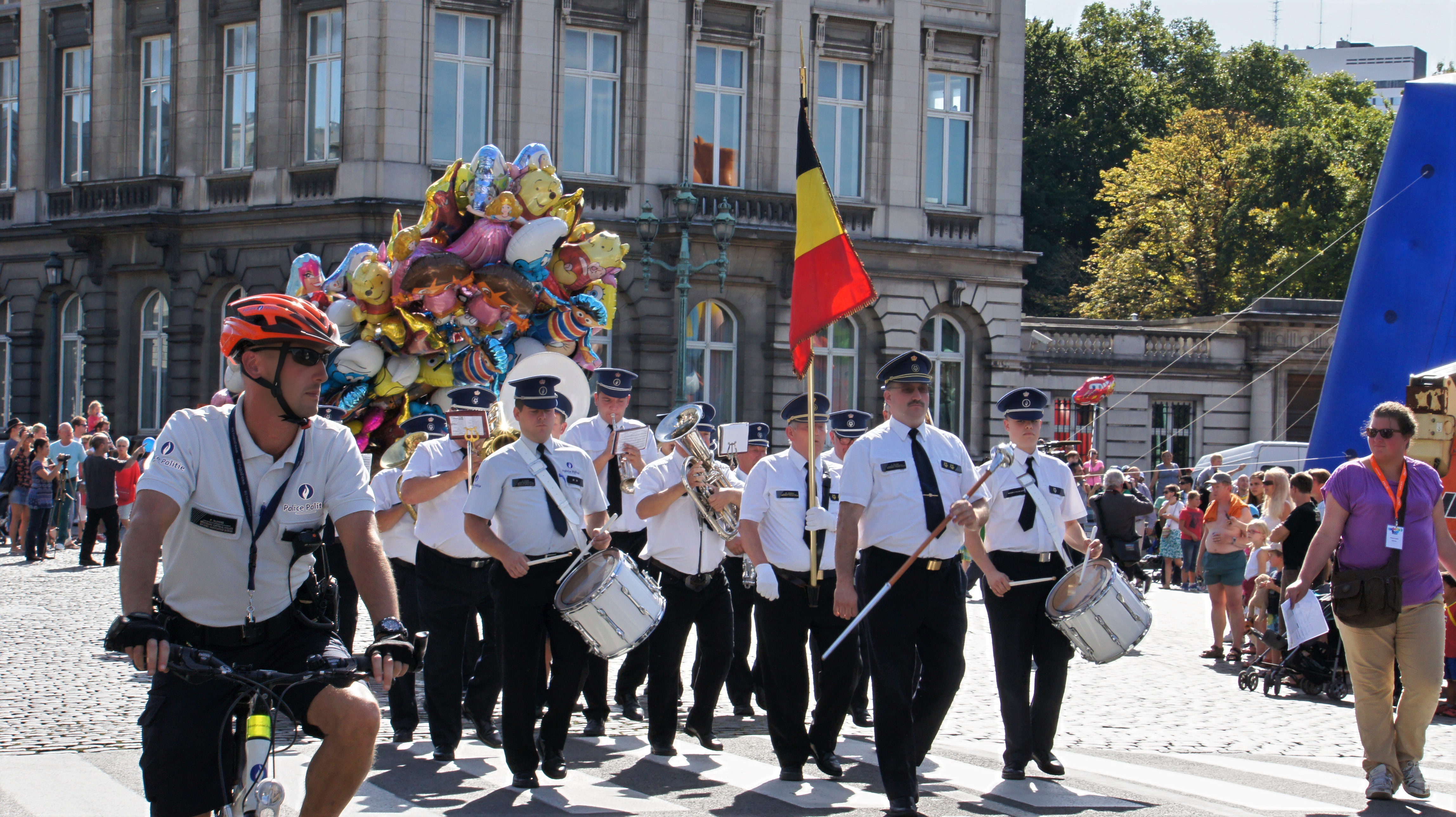 Balloon’s Day Parade, Fête de la BD, Bruxelles, 8 septembre 2012.