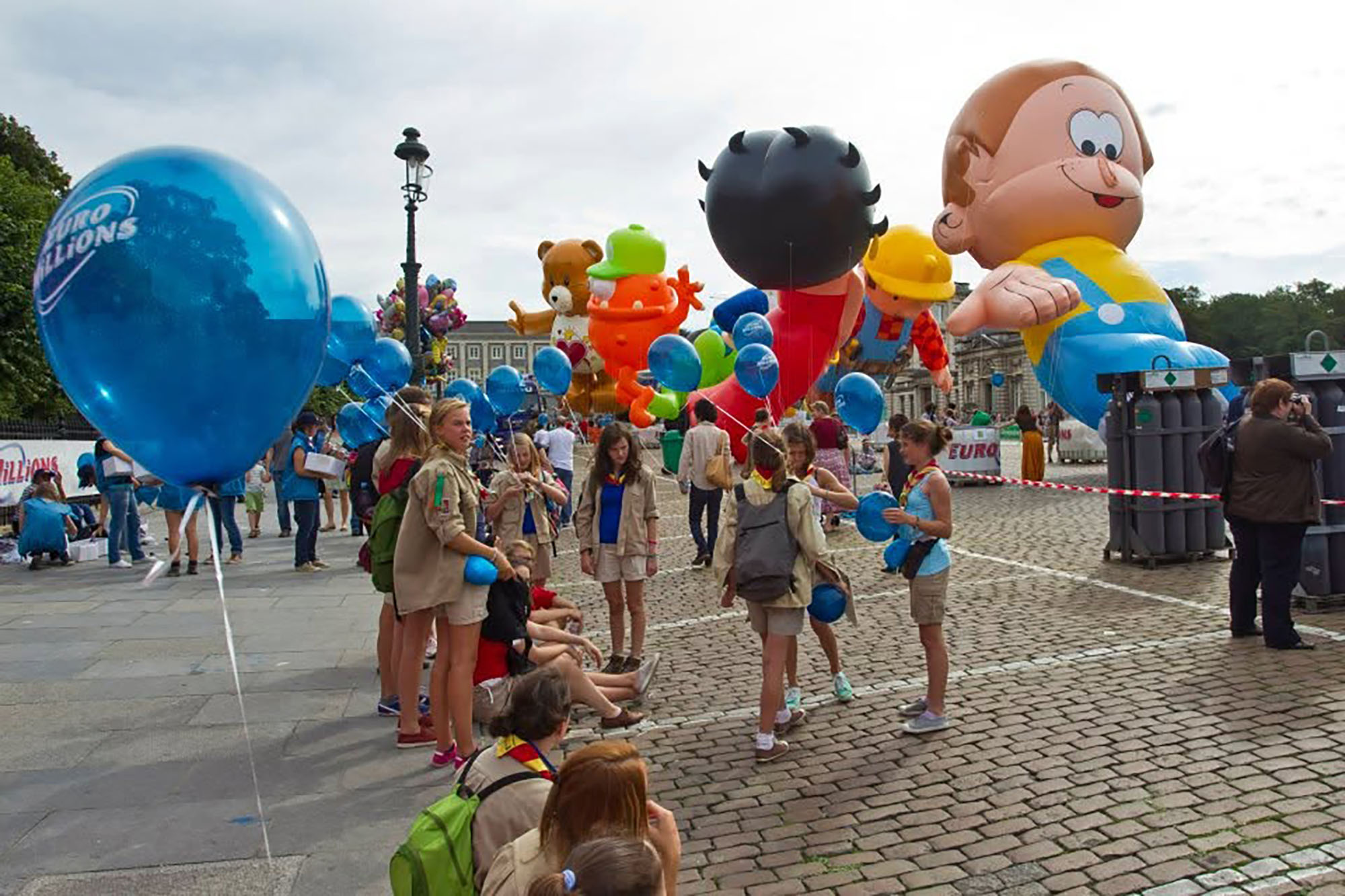 Balloon’s Day Parade, Fête de la BD, Bruxelles, 10 septembre 2011.