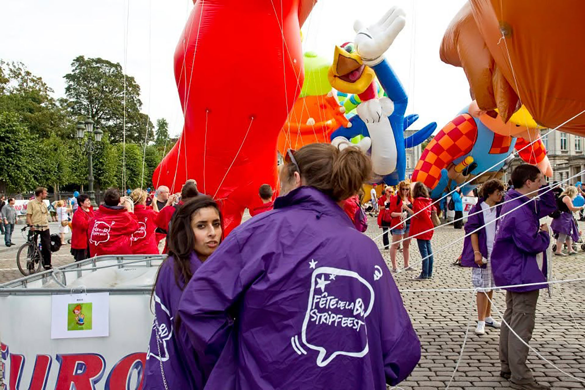 Balloon’s Day Parade, Fête de la BD, Bruxelles, 10 septembre 2011.