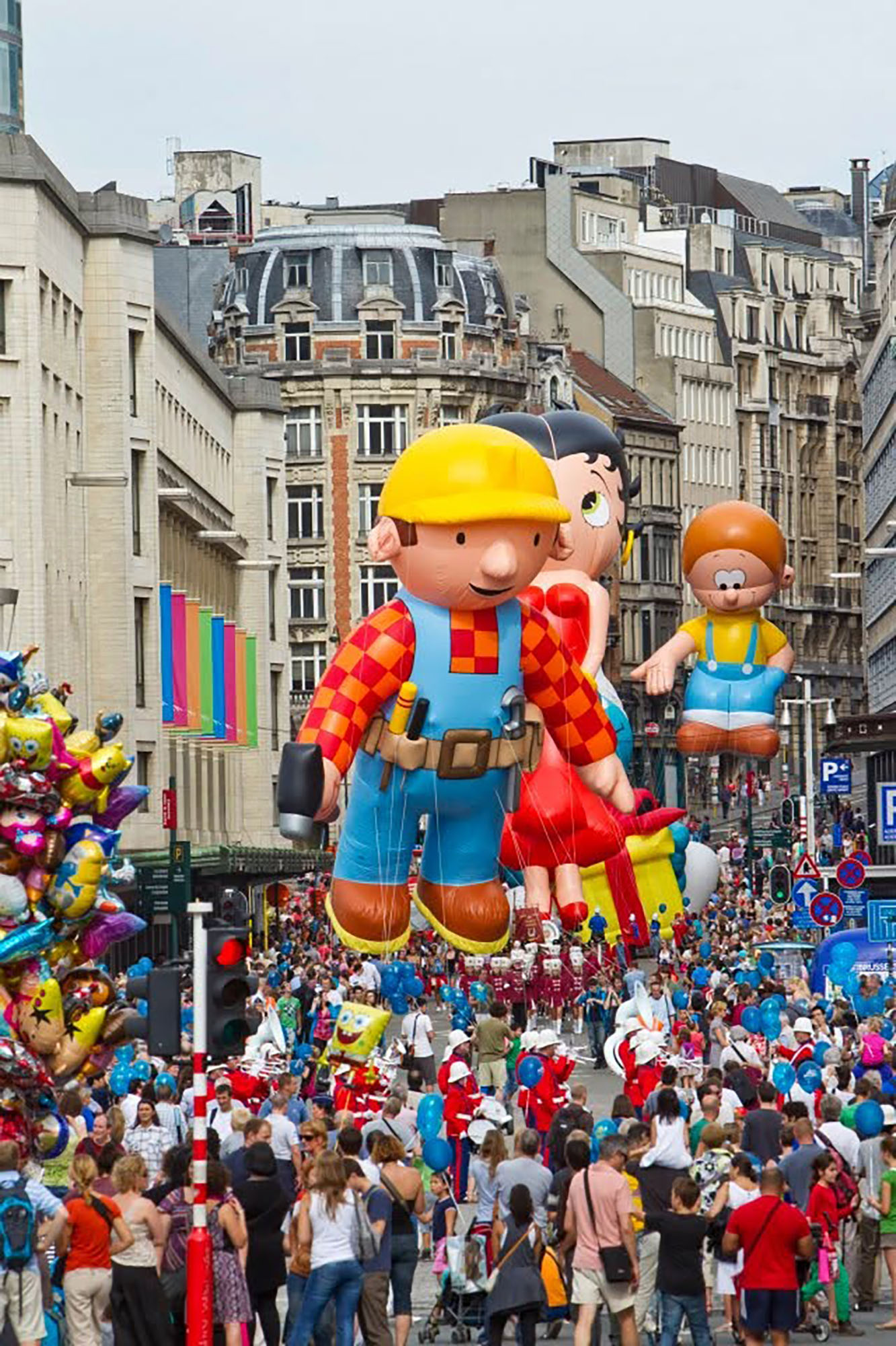 Balloon’s Day Parade, Fête de la BD, Bruxelles, 10 septembre 2011.