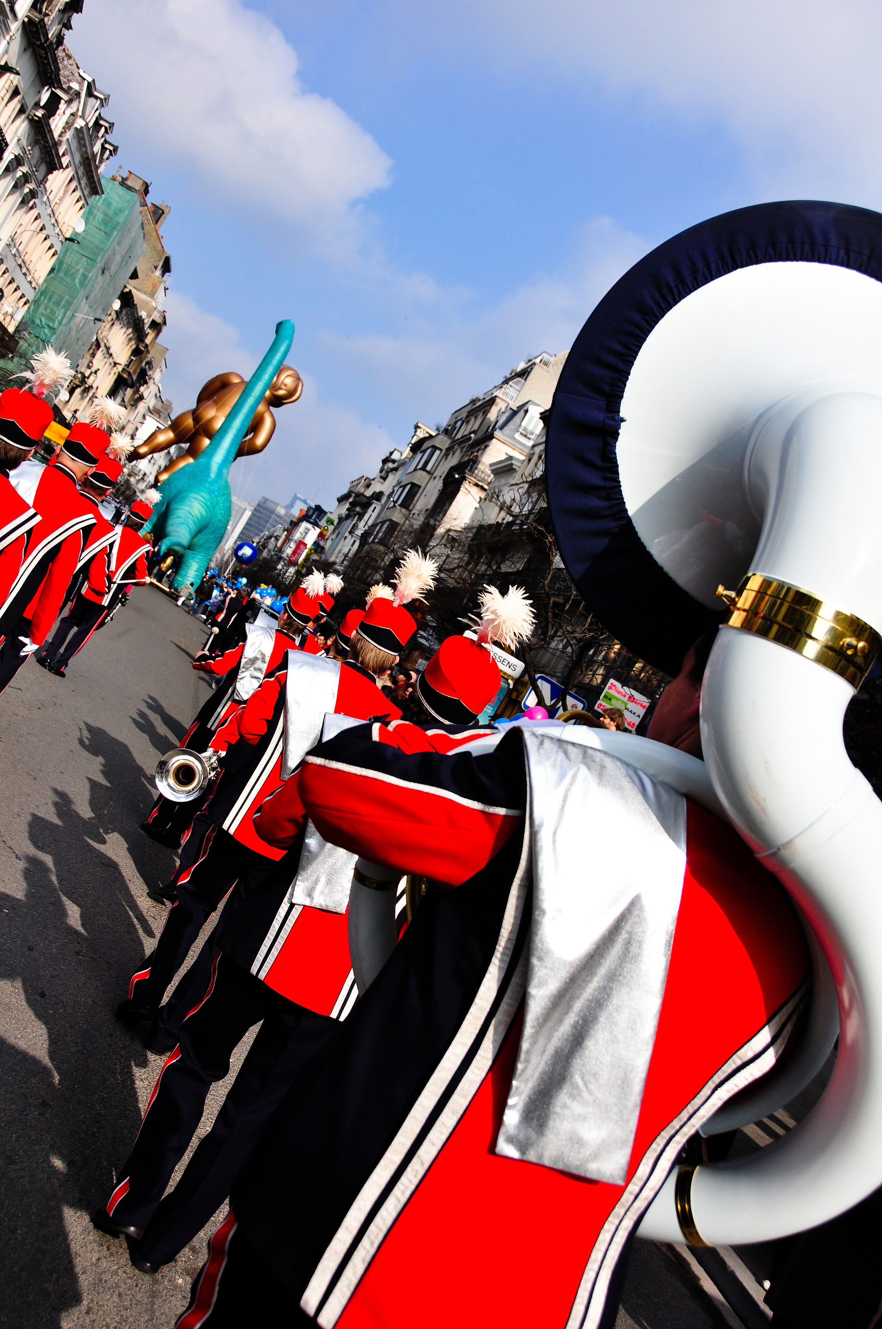 Balloon’s Day Parade dans le centre de Bruxelles, 28 février 2009.