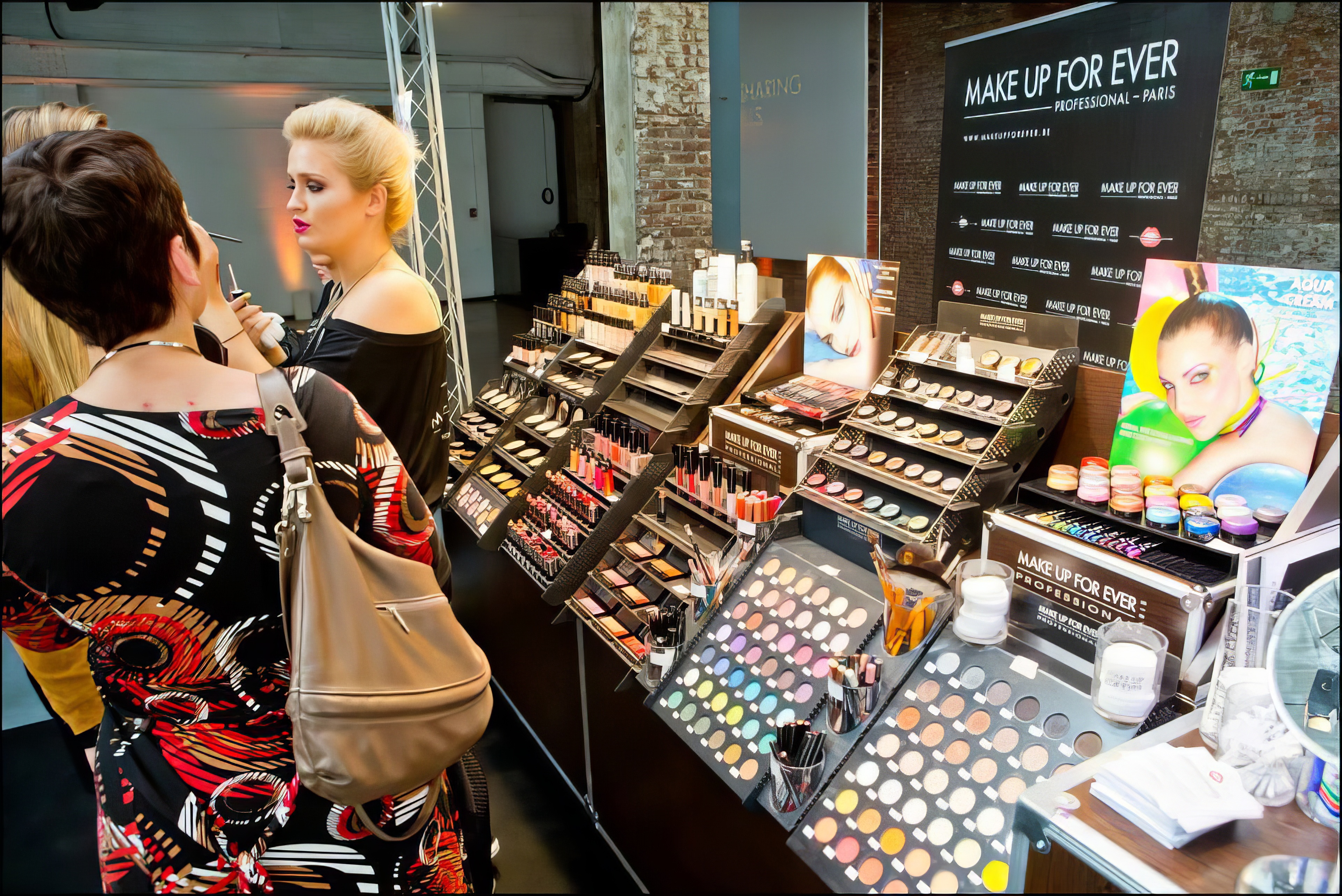 Make-up des Brussels Fashion Days 2013.