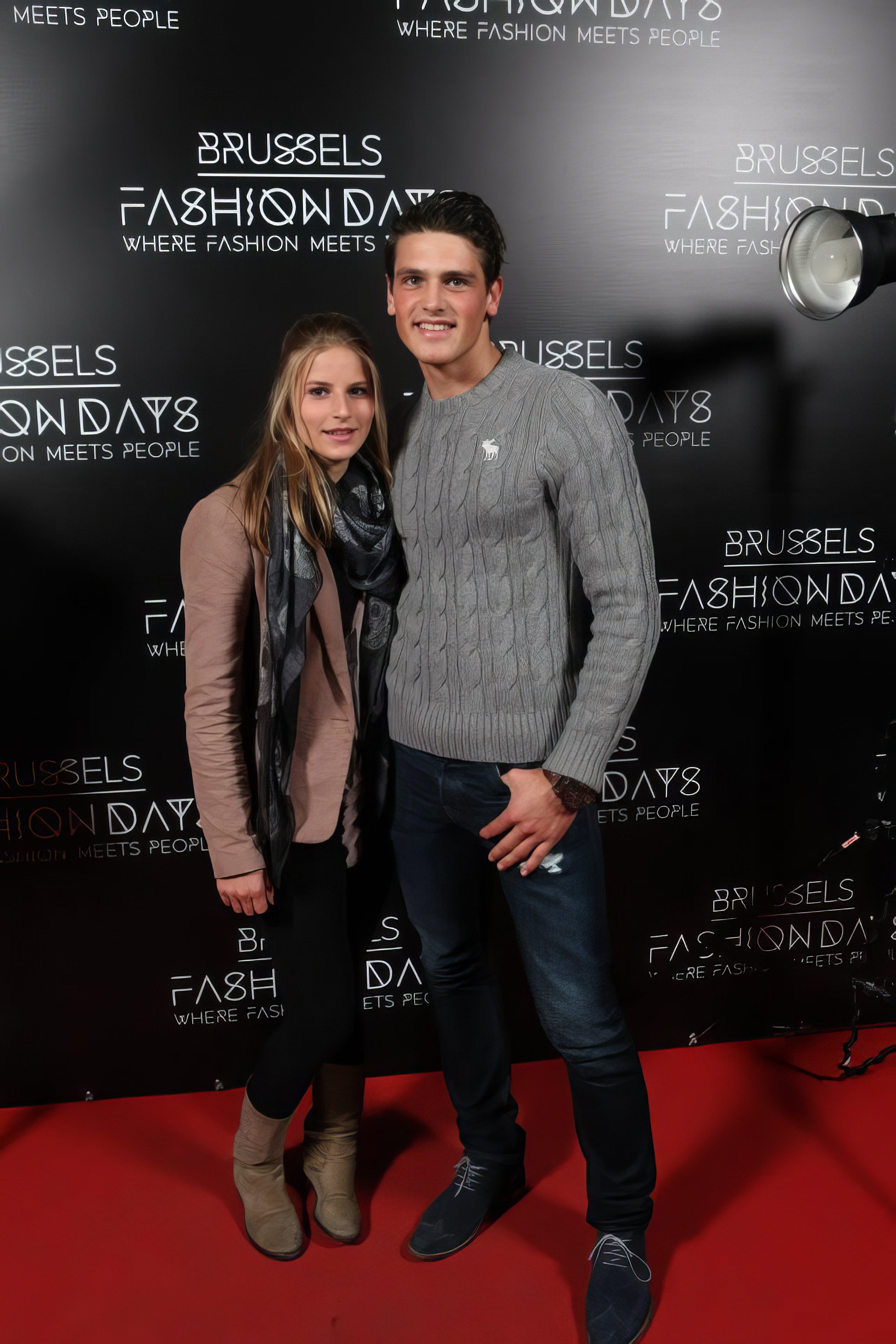 Photocall des Brussels Fashion Days 2012.