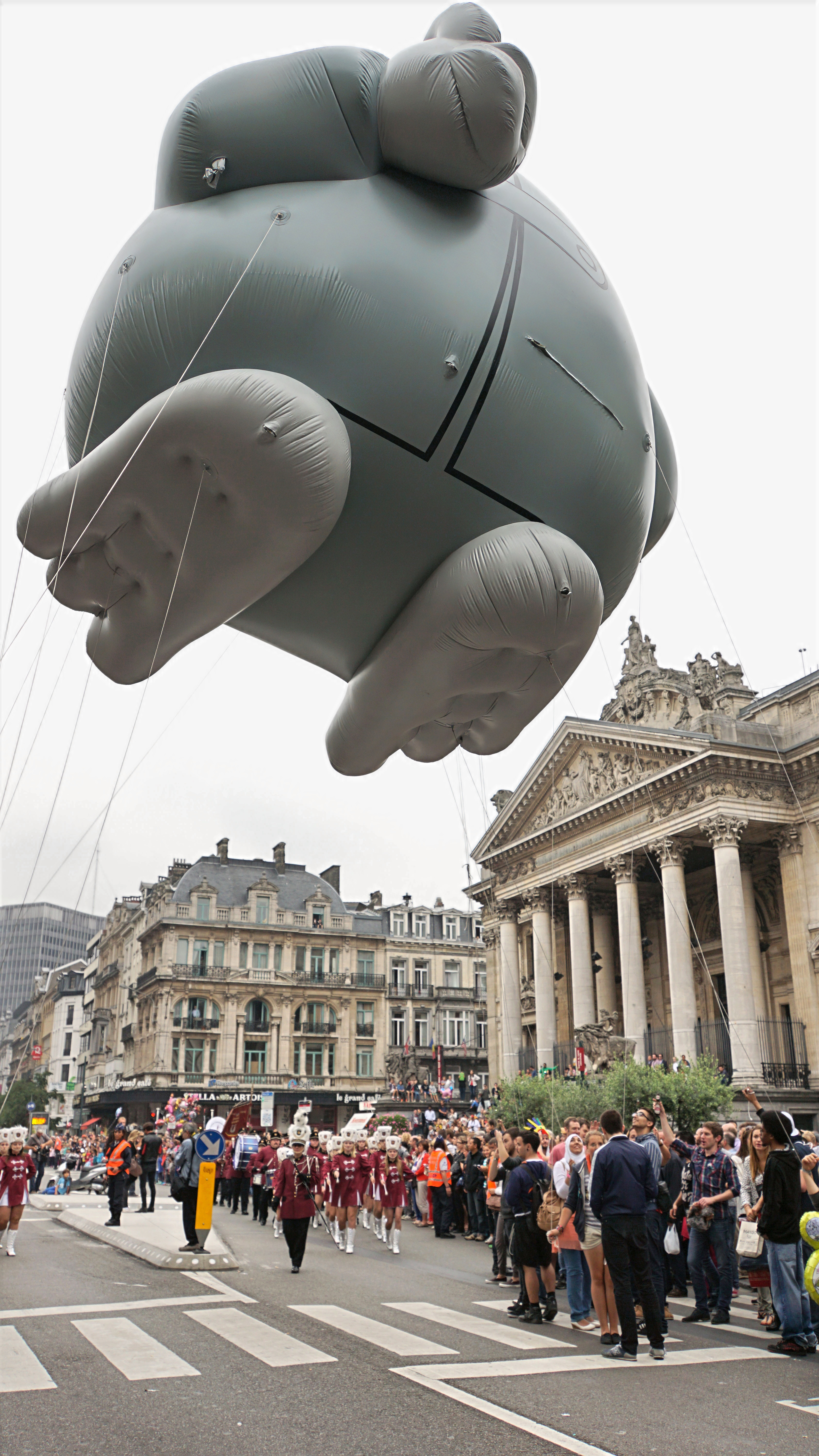 Balloon’s Day Parade, Fête de la BD, Bruxelles, 6 septembre 2014.