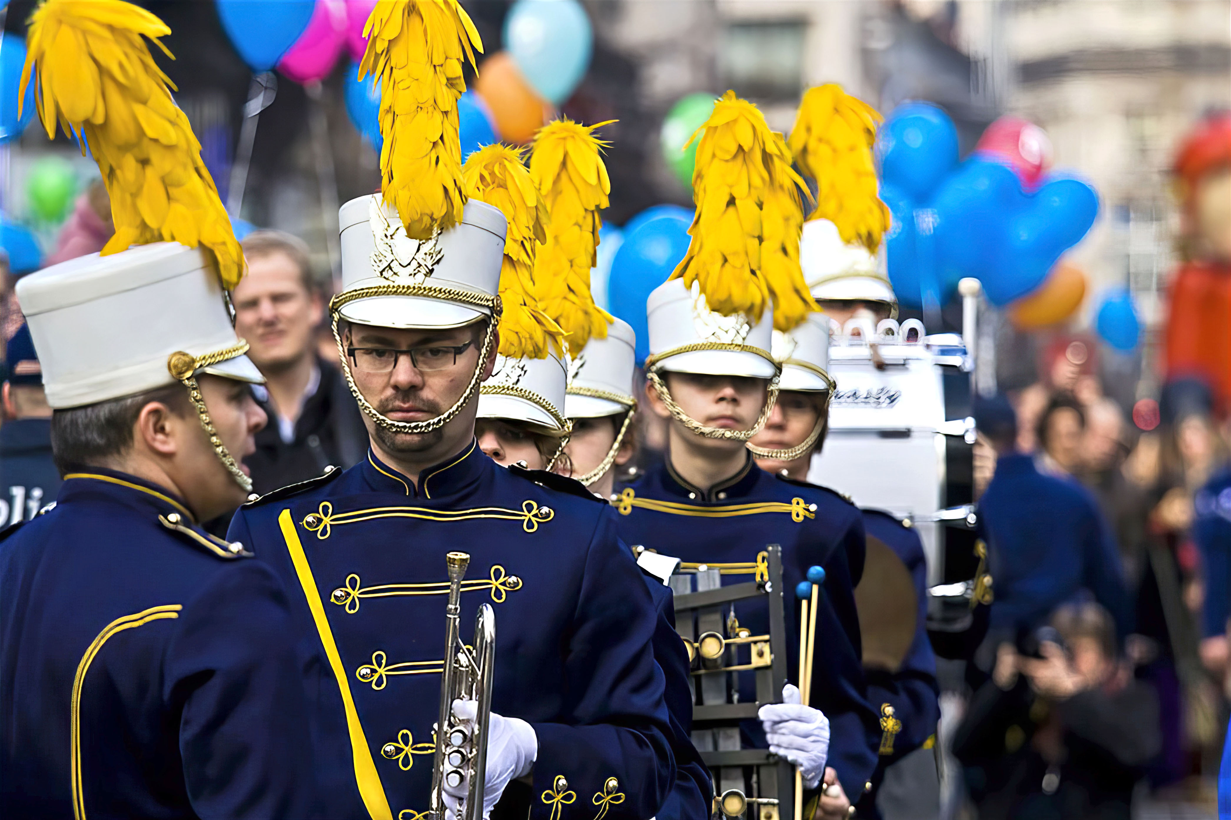 Balloon’s Day Parade dans le centre de Bruxelles, 28 février 2009.