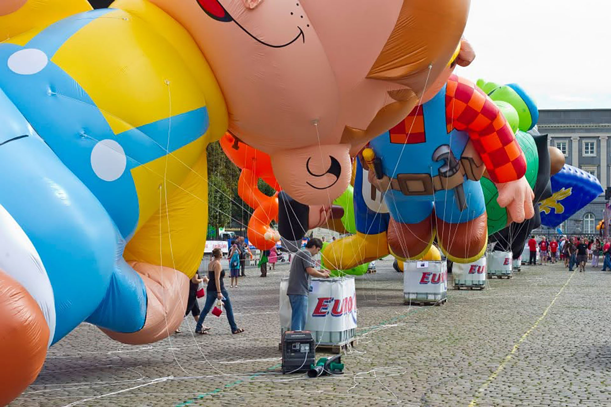 Balloon’s Day Parade, Fête de la BD, Bruxelles, 10 septembre 2011.