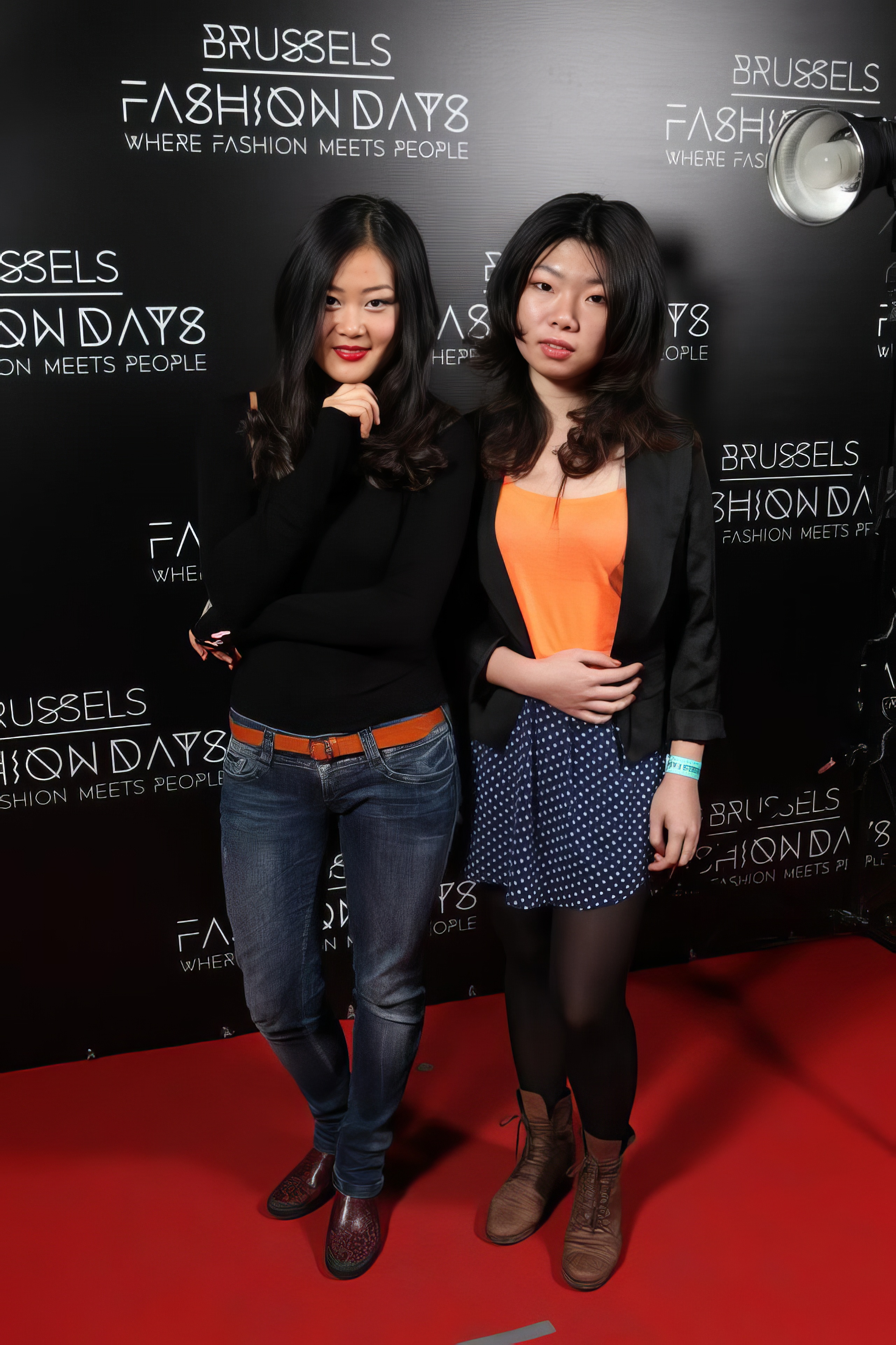 Photocall des Brussels Fashion Days 2012.