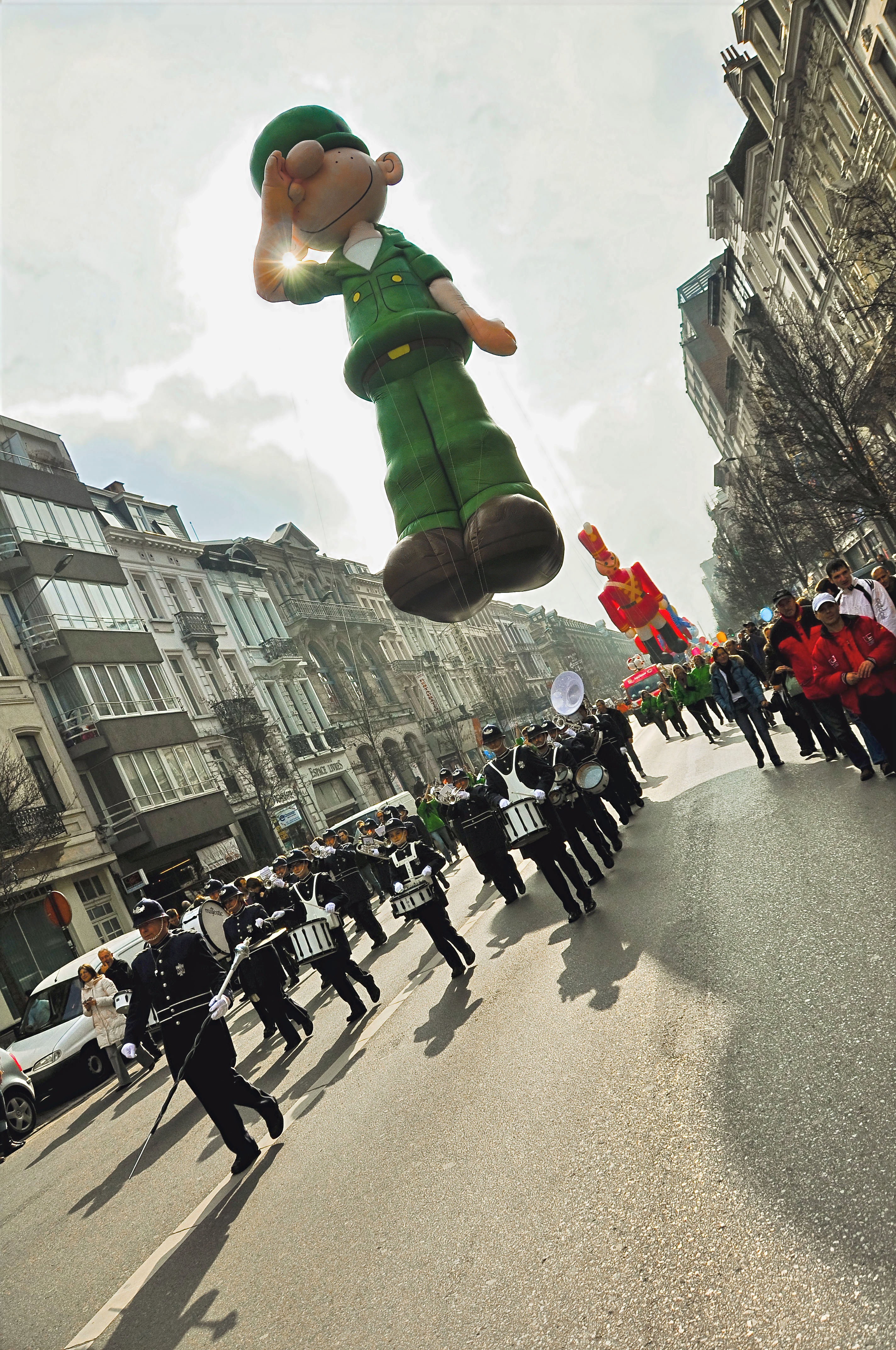 Balloon’s Day Parade dans le centre de Bruxelles, 28 février 2009.