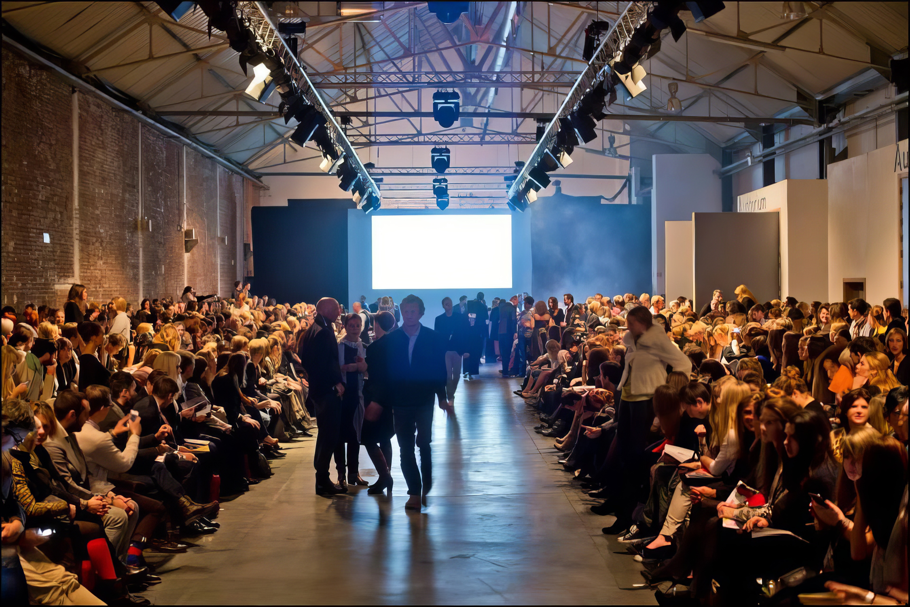 Salle des Brussels Fashion Days 2013.