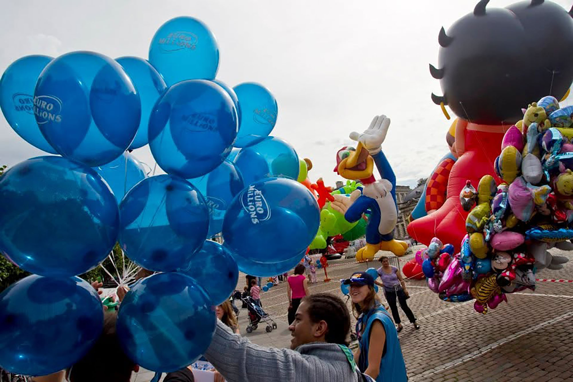 Balloon’s Day Parade, Fête de la BD, Bruxelles, 10 septembre 2011.