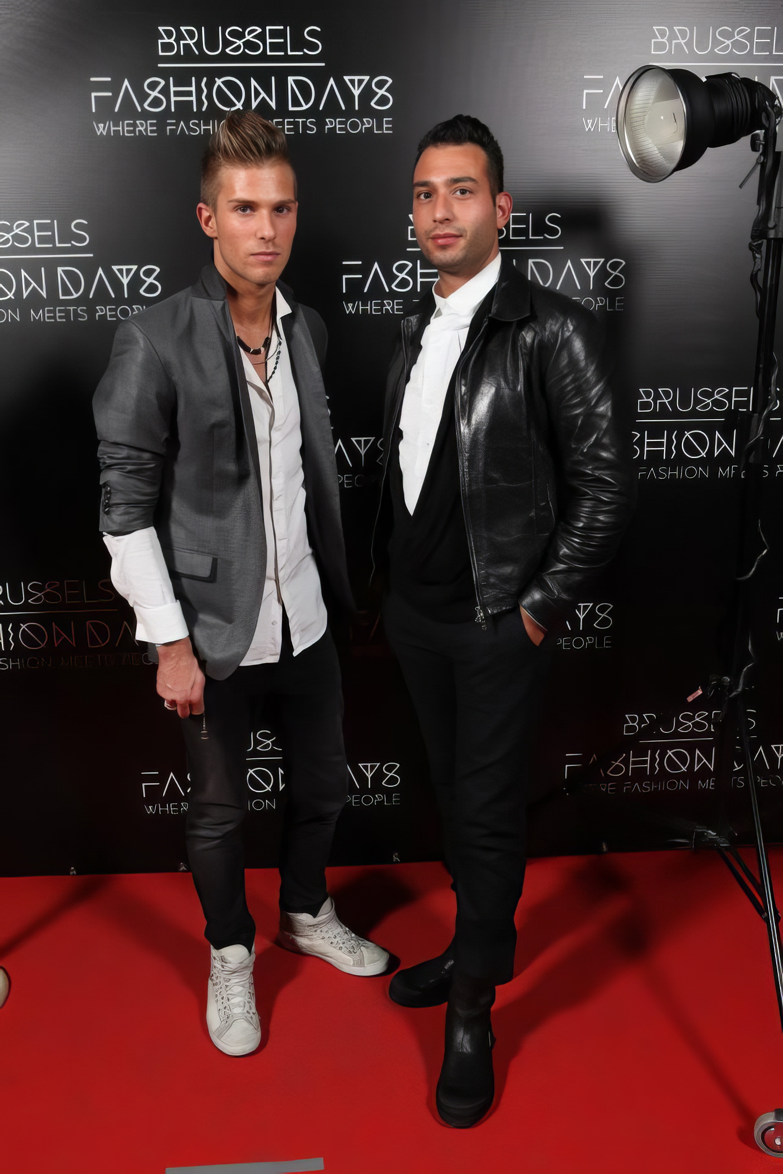 Photocall des Brussels Fashion Days 2012.
