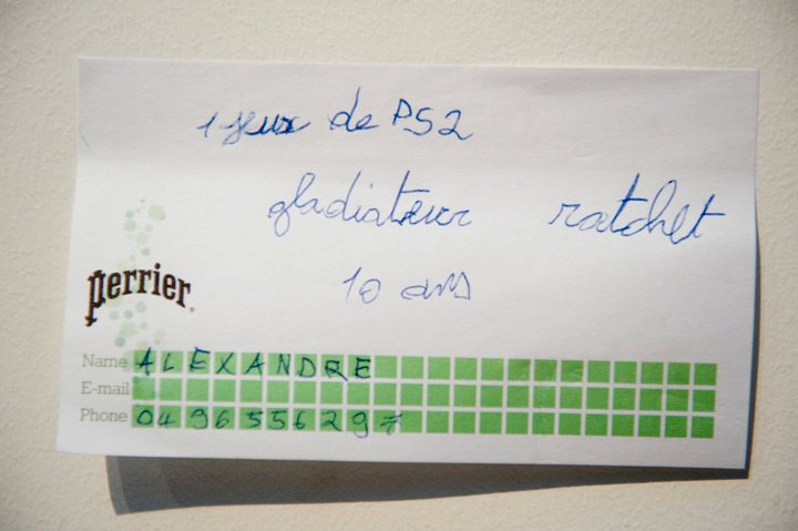 Art Truc Troc, Bozar, Bruxelles, le 16 janvier 2010.