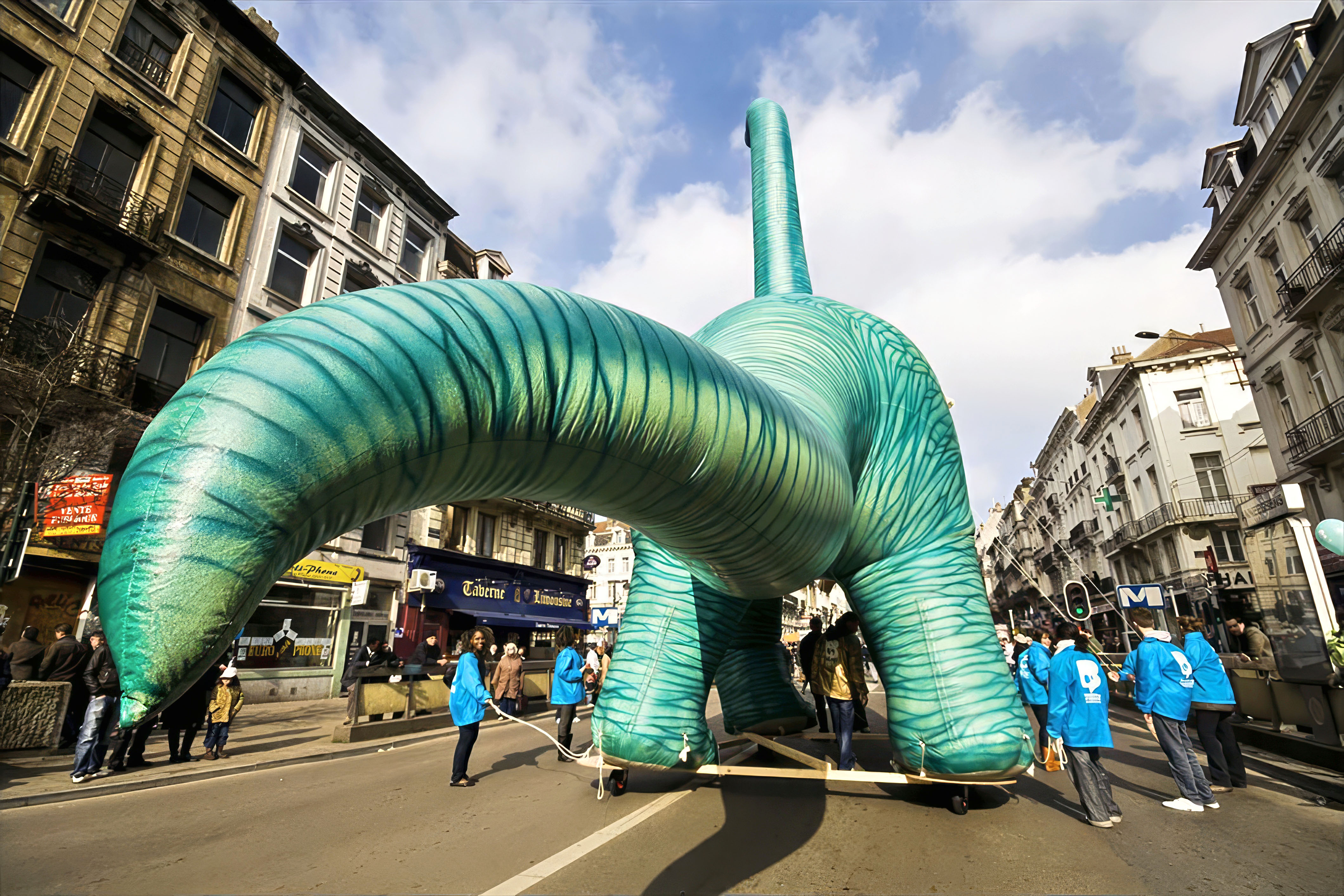 Balloon’s Day Parade dans le centre de Bruxelles, 28 février 2009.