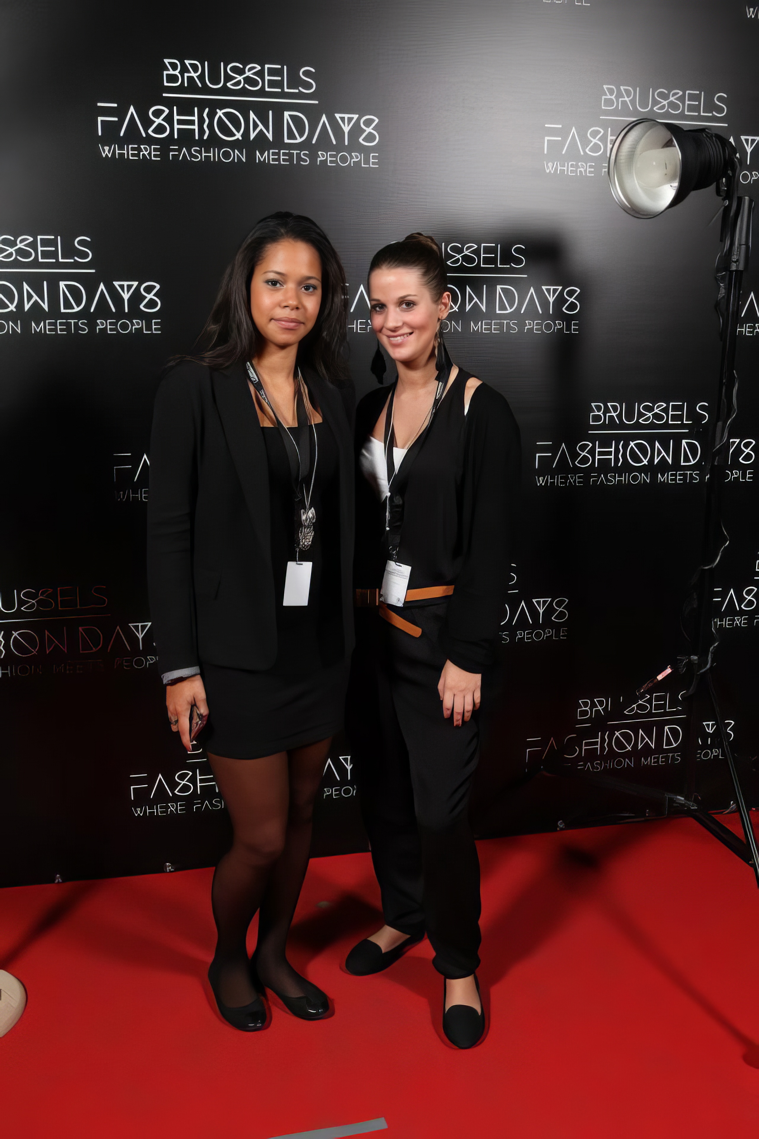 Photocall des Brussels Fashion Days 2012.