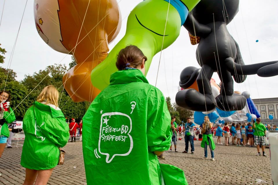 Balloon’s Day Parade, Fête de la BD, Bruxelles, 10 septembre 2011.