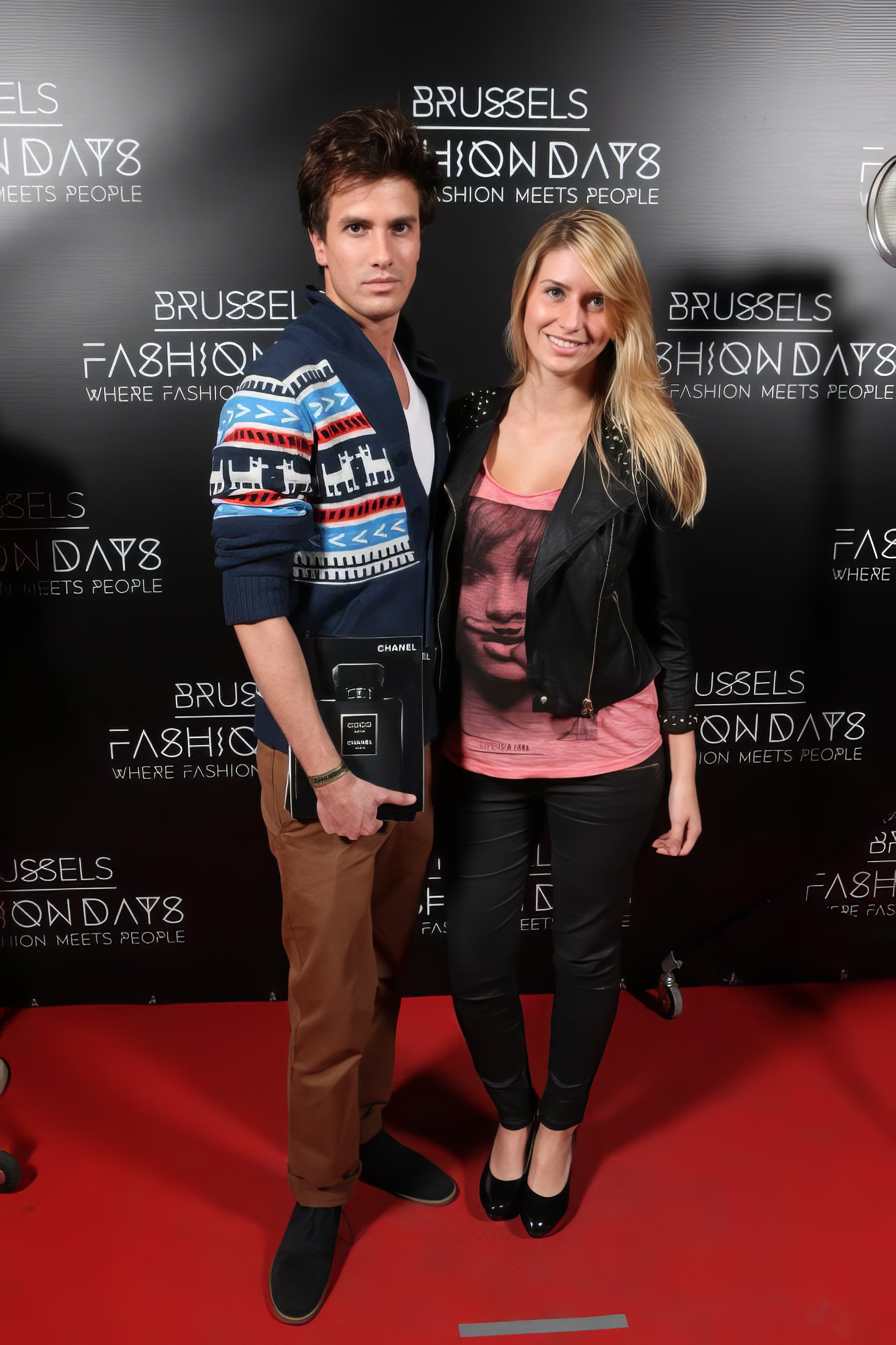 Photocall des Brussels Fashion Days 2012.