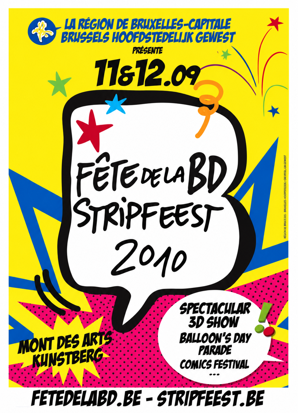Fête de la BD · Affiche de la Ville 2010 - Affiche de la Ville