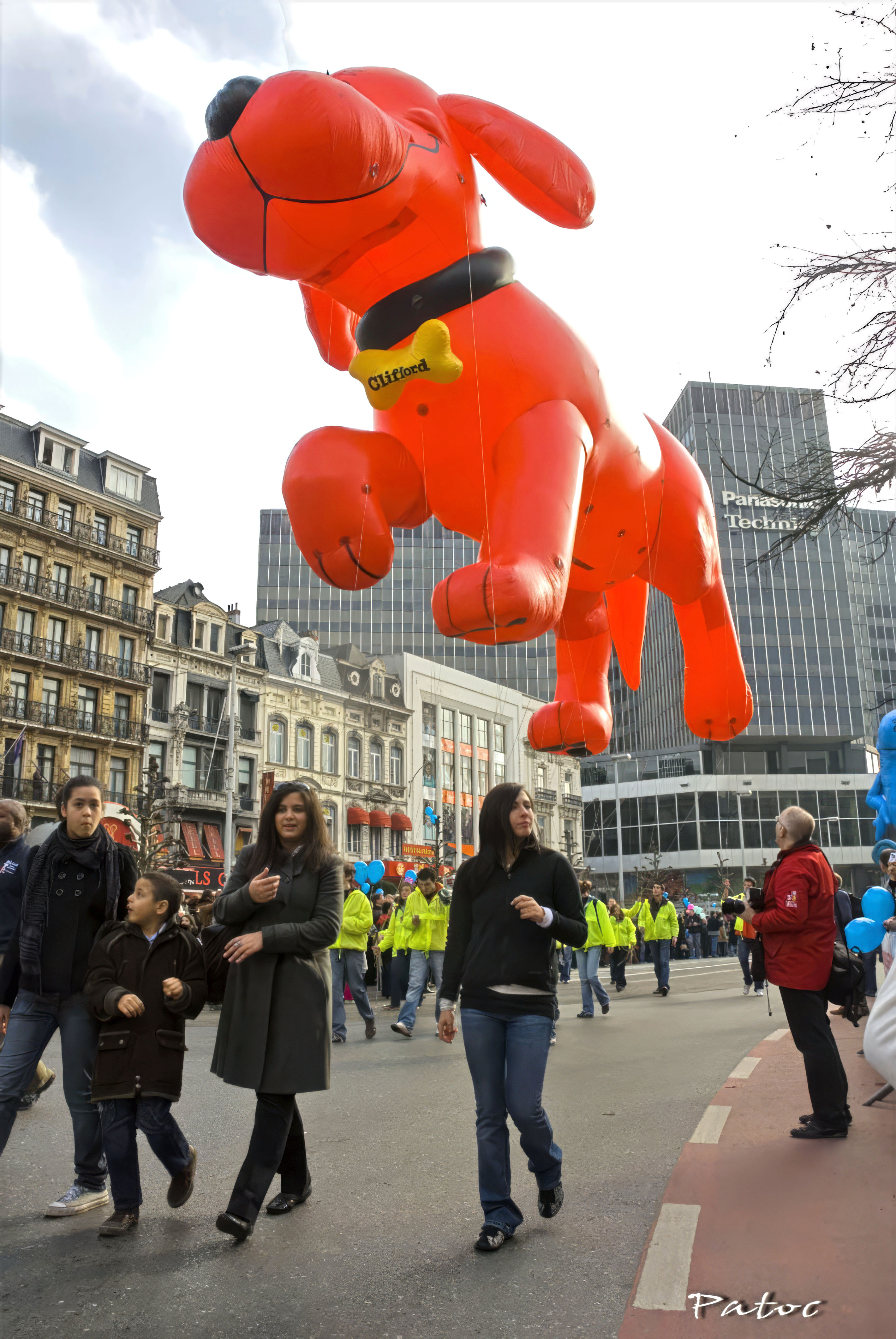 Balloon’s Day Parade dans le centre de Bruxelles, 28 février 2009.
