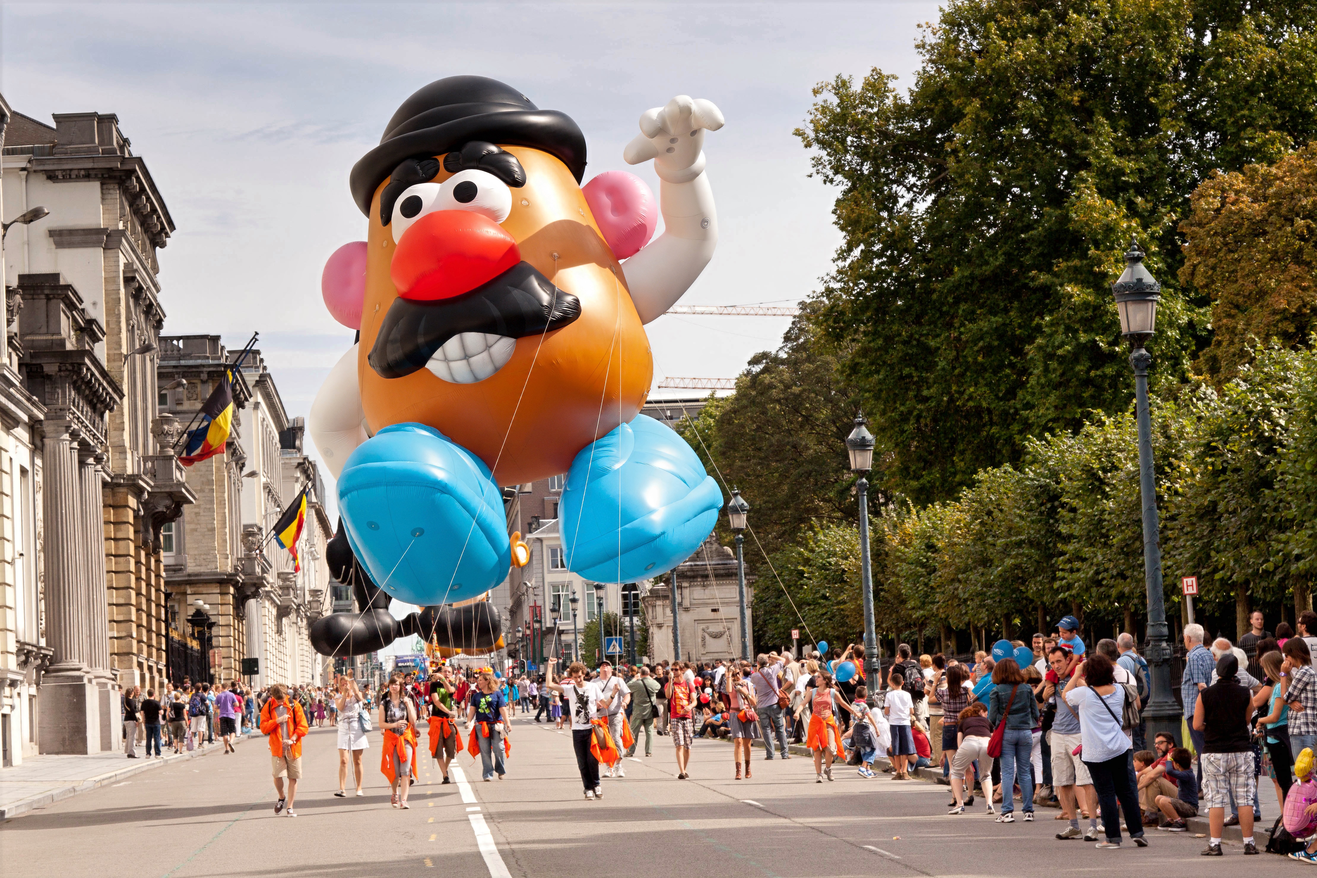 Balloon’s Day Parade, Fête de la BD, Bruxelles, 10 septembre 2011.