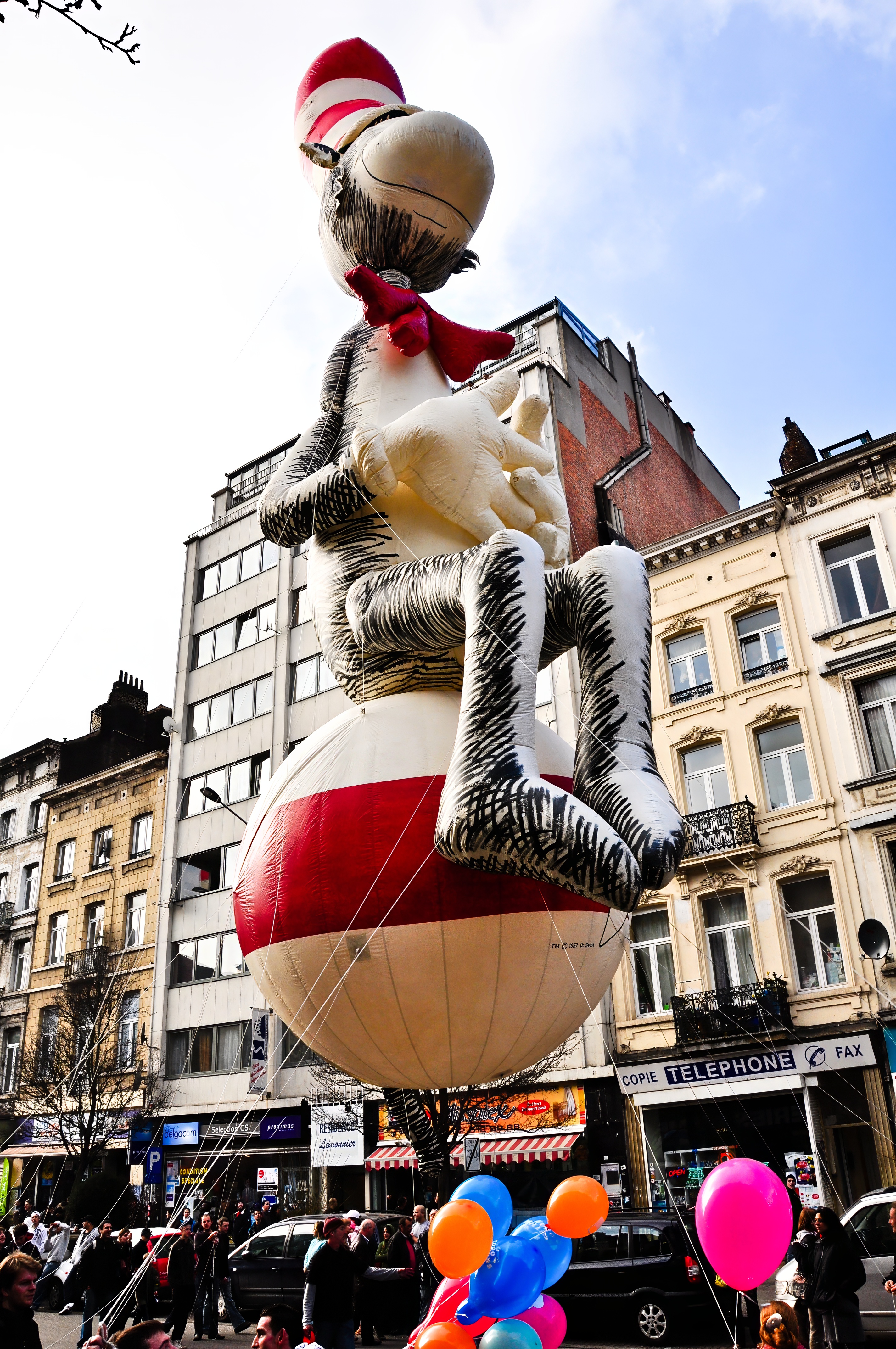 Balloon’s Day Parade dans le centre de Bruxelles, 28 février 2009.