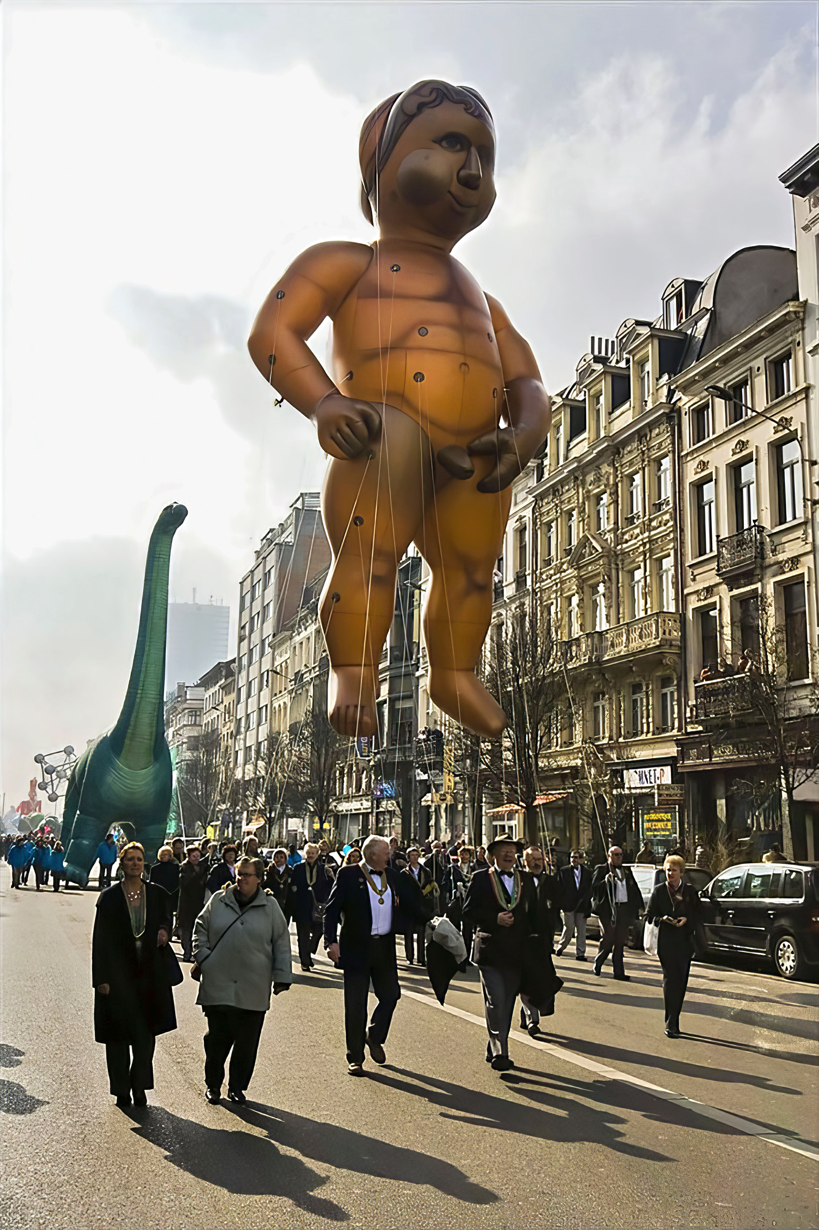 Balloon’s Day Parade dans le centre de Bruxelles, 28 février 2009.