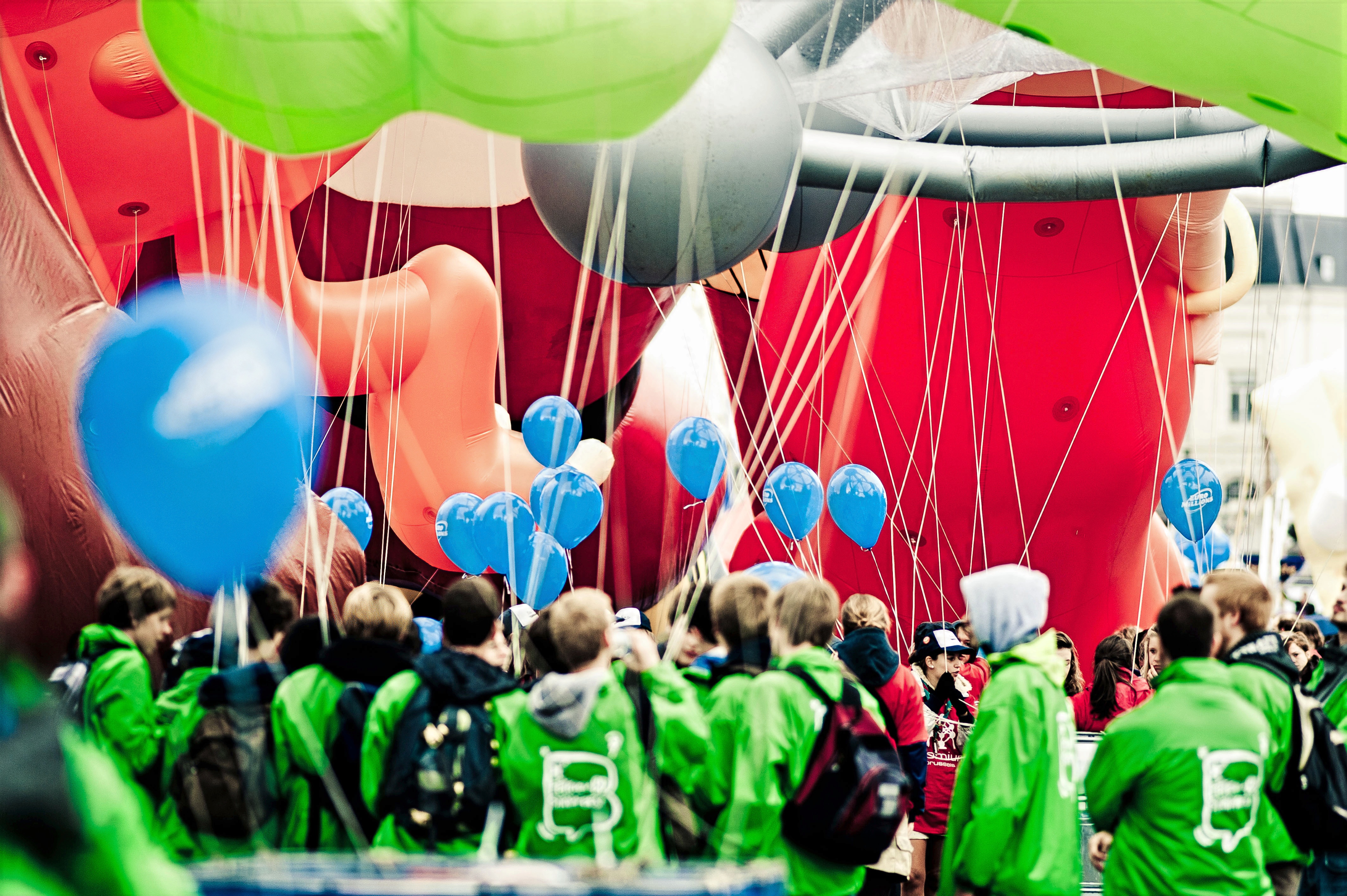 Balloon’s Day Parade, Fête de la BD, Bruxelles, 4 septembre 2010.