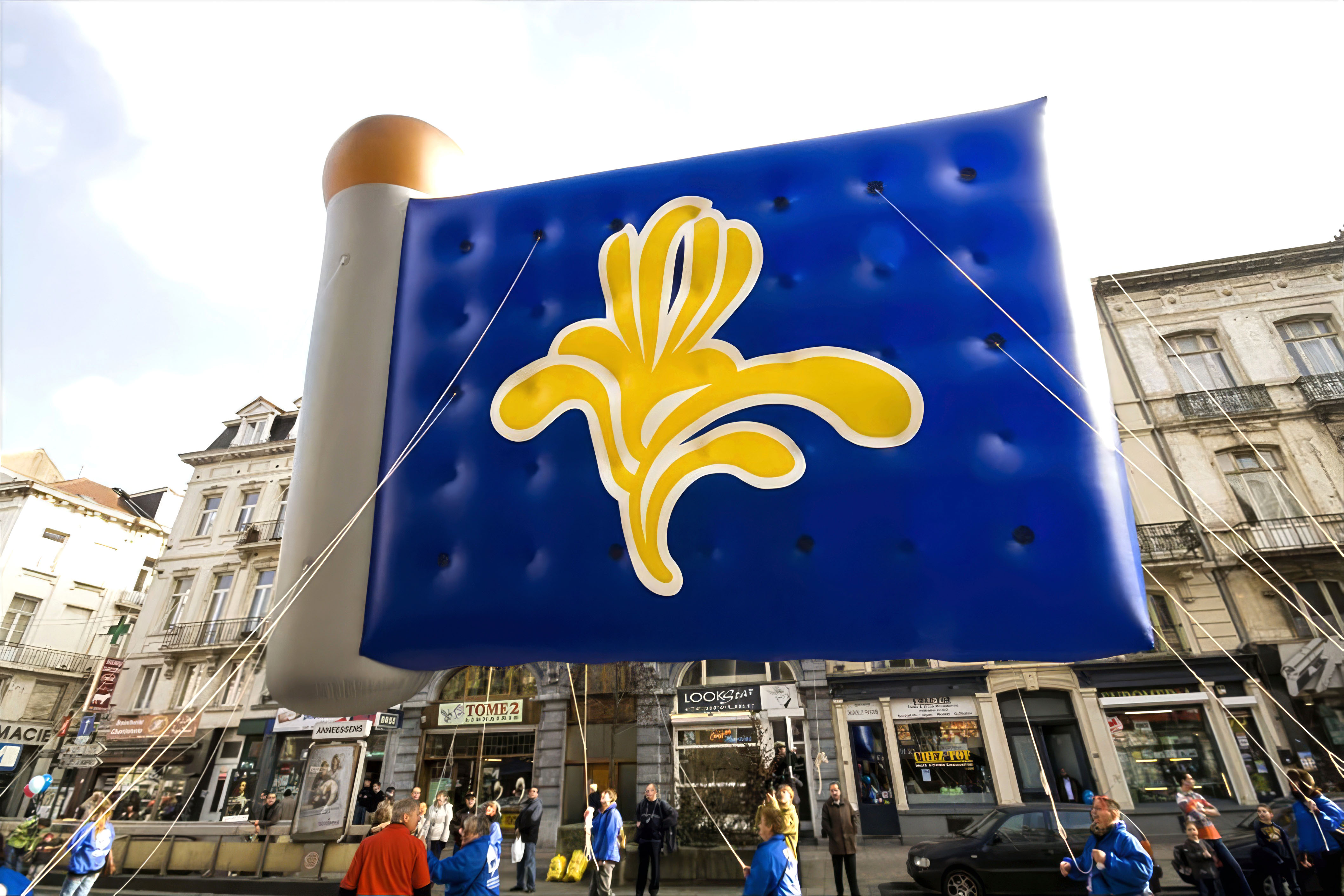 Balloon’s Day Parade dans le centre de Bruxelles, 28 février 2009.