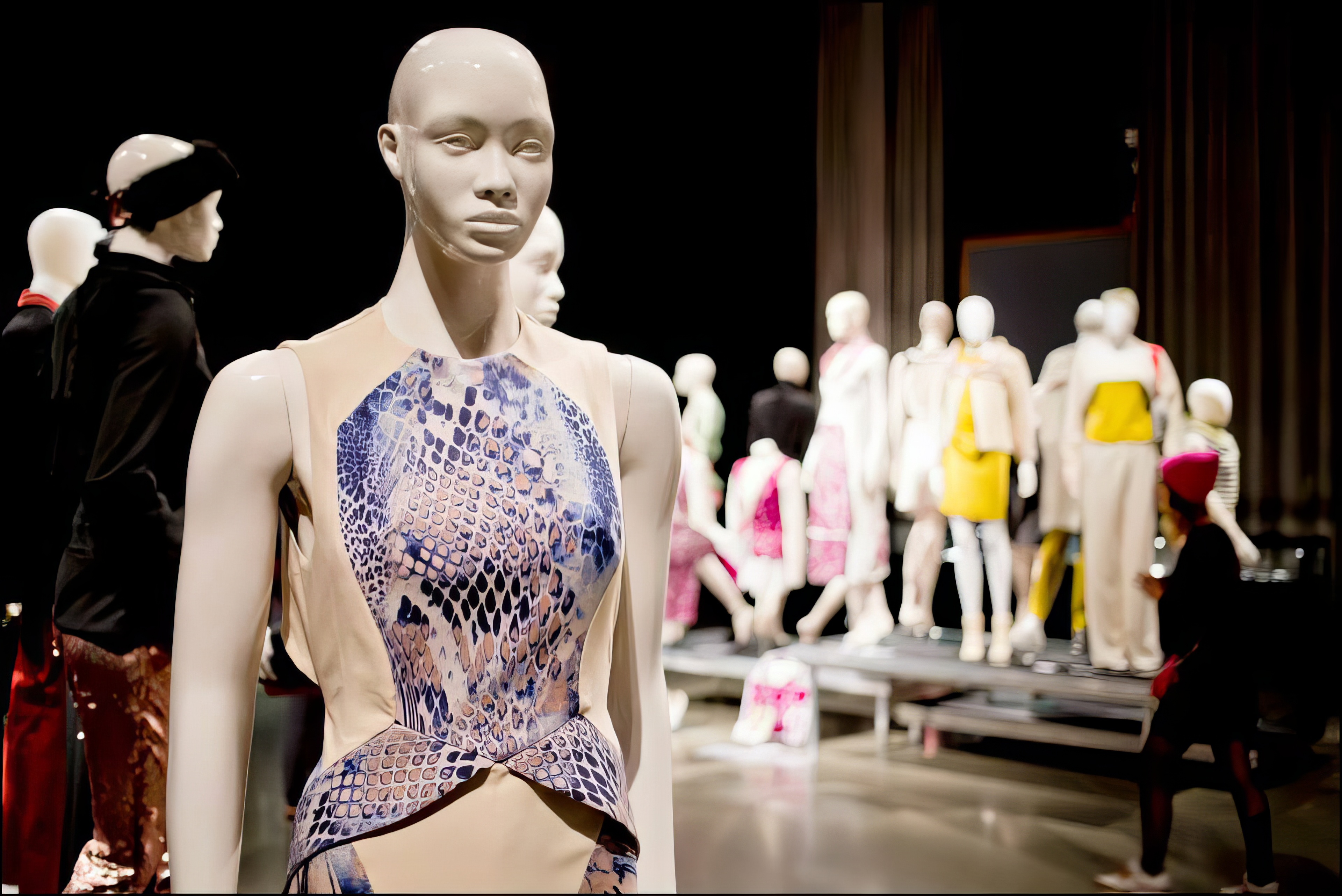 Mannequins des Brussels Fashion Days 2013.