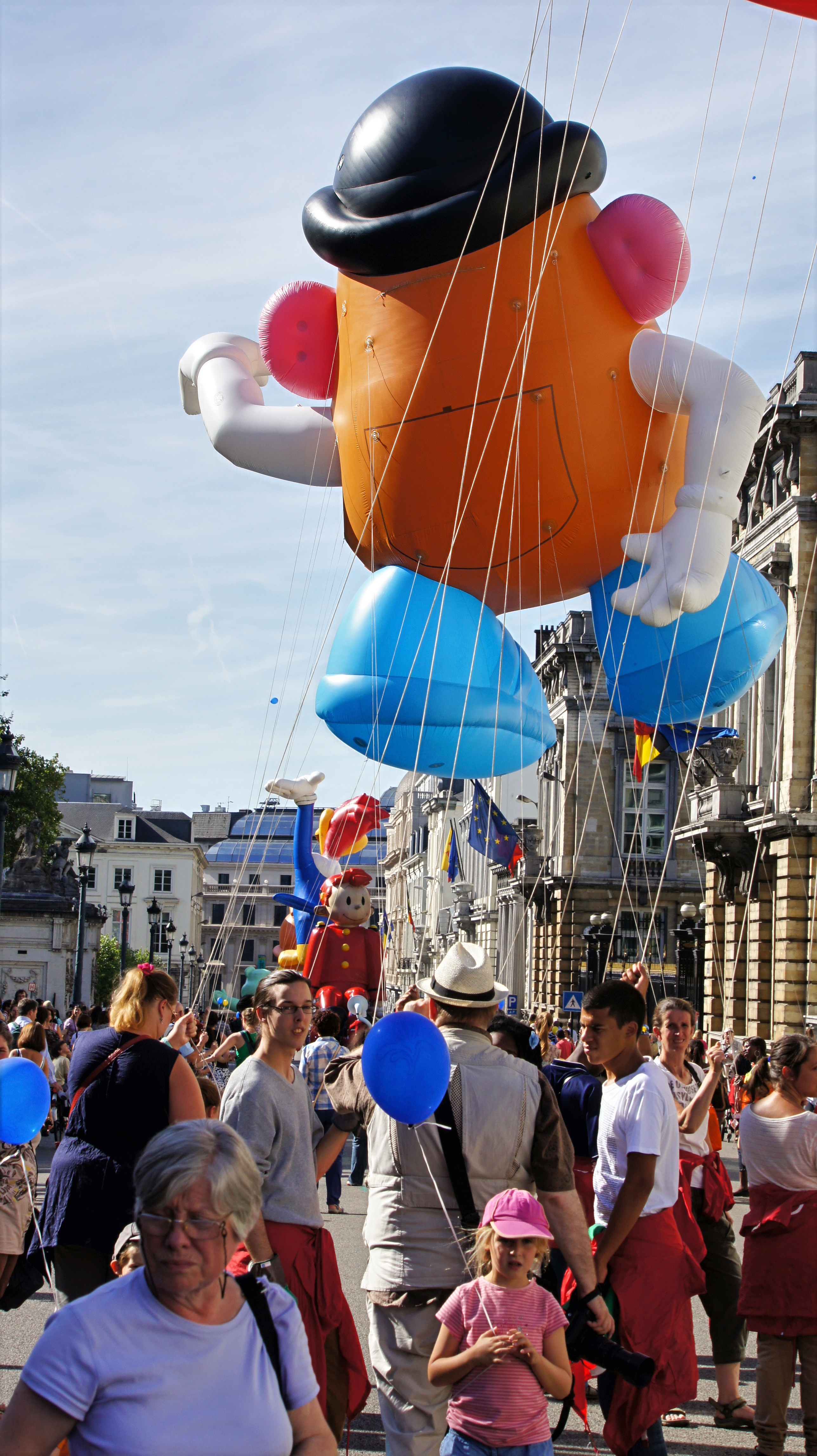 Balloon’s Day Parade, Fête de la BD, Bruxelles, 8 septembre 2012.