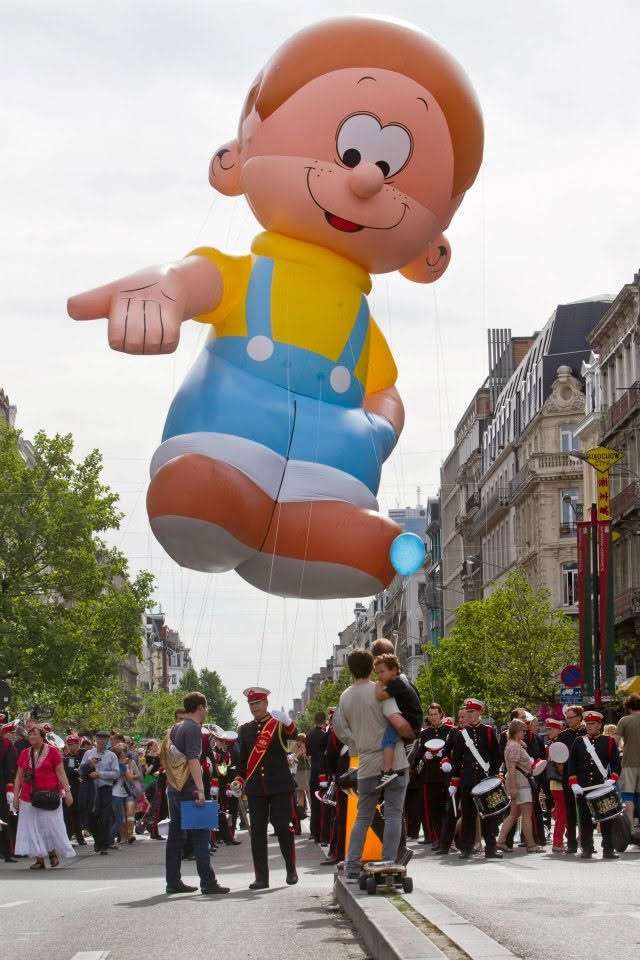 Balloon’s Day Parade, Fête de la BD, Bruxelles, 10 septembre 2011.