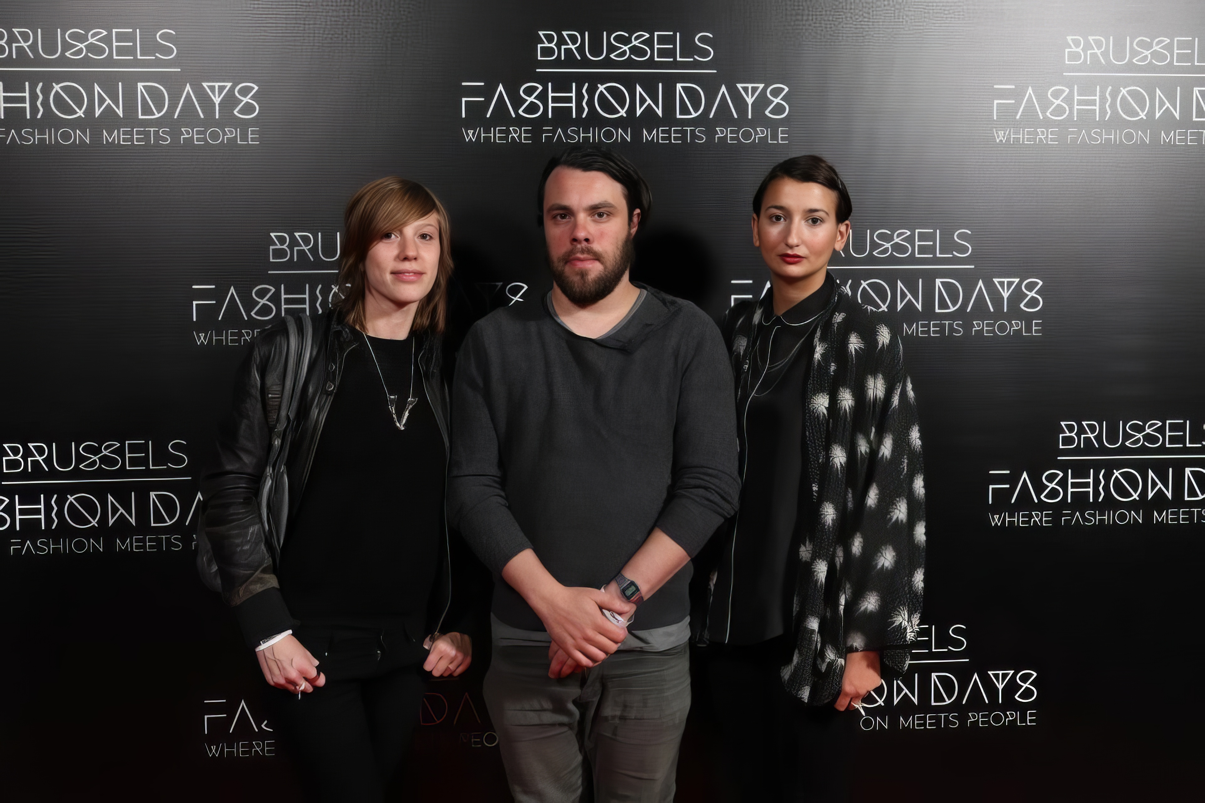 Photocall des Brussels Fashion Days 2012.
