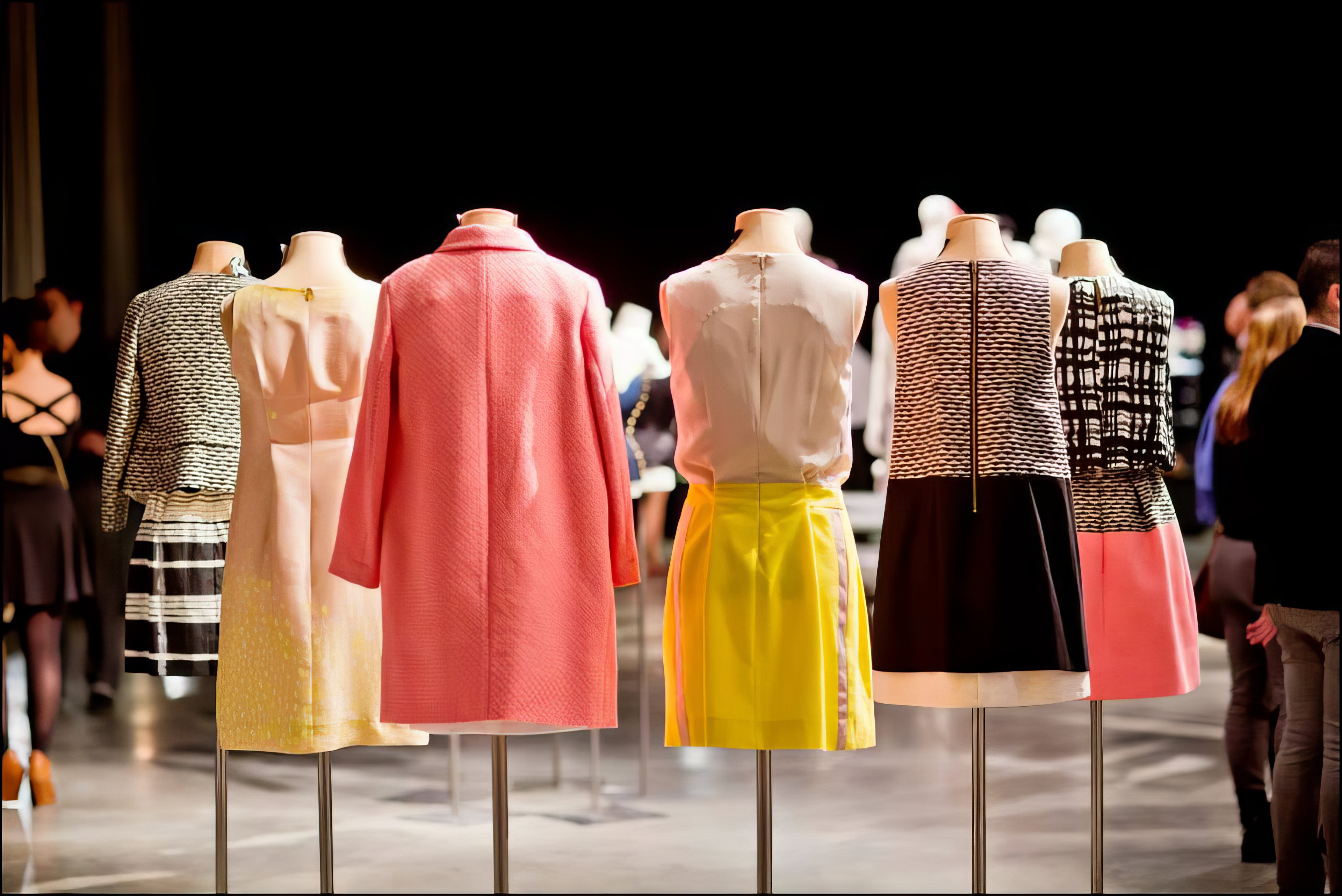 Mannequins des Brussels Fashion Days 2013.