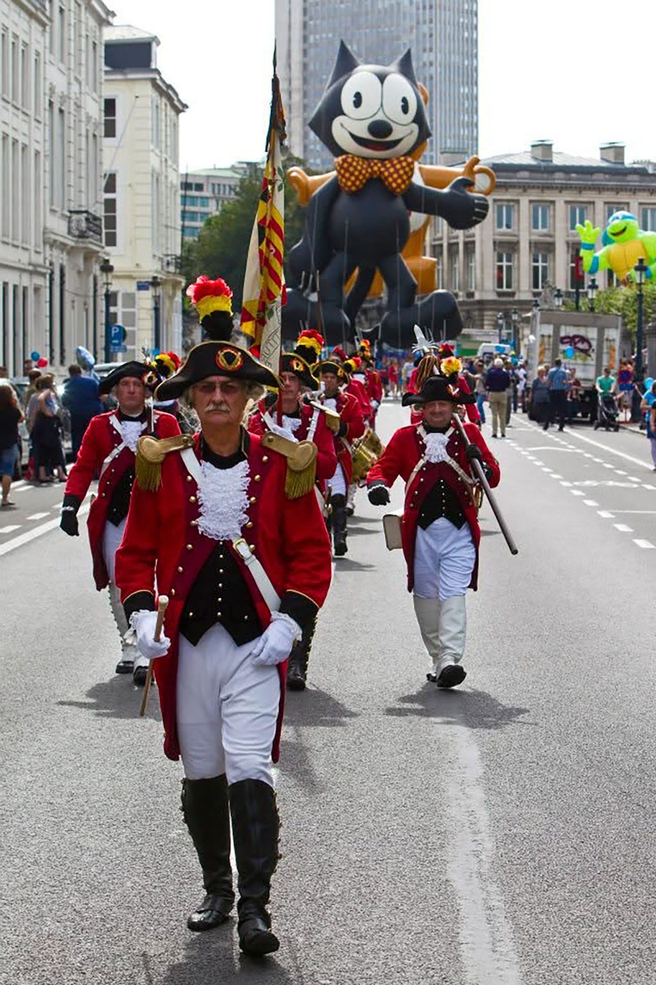 Balloon’s Day Parade, Fête de la BD, Bruxelles, 10 septembre 2011.