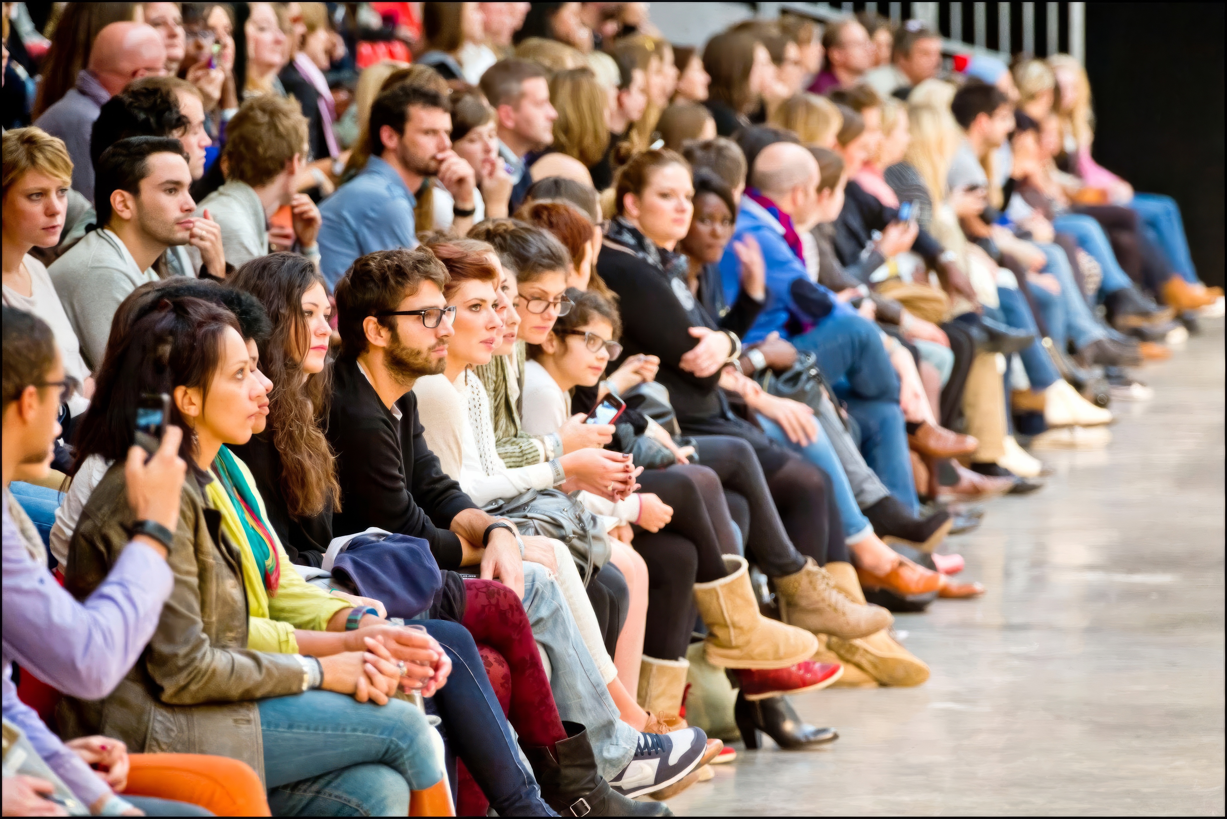 Défilés des Brussels Fashion Days 2012.