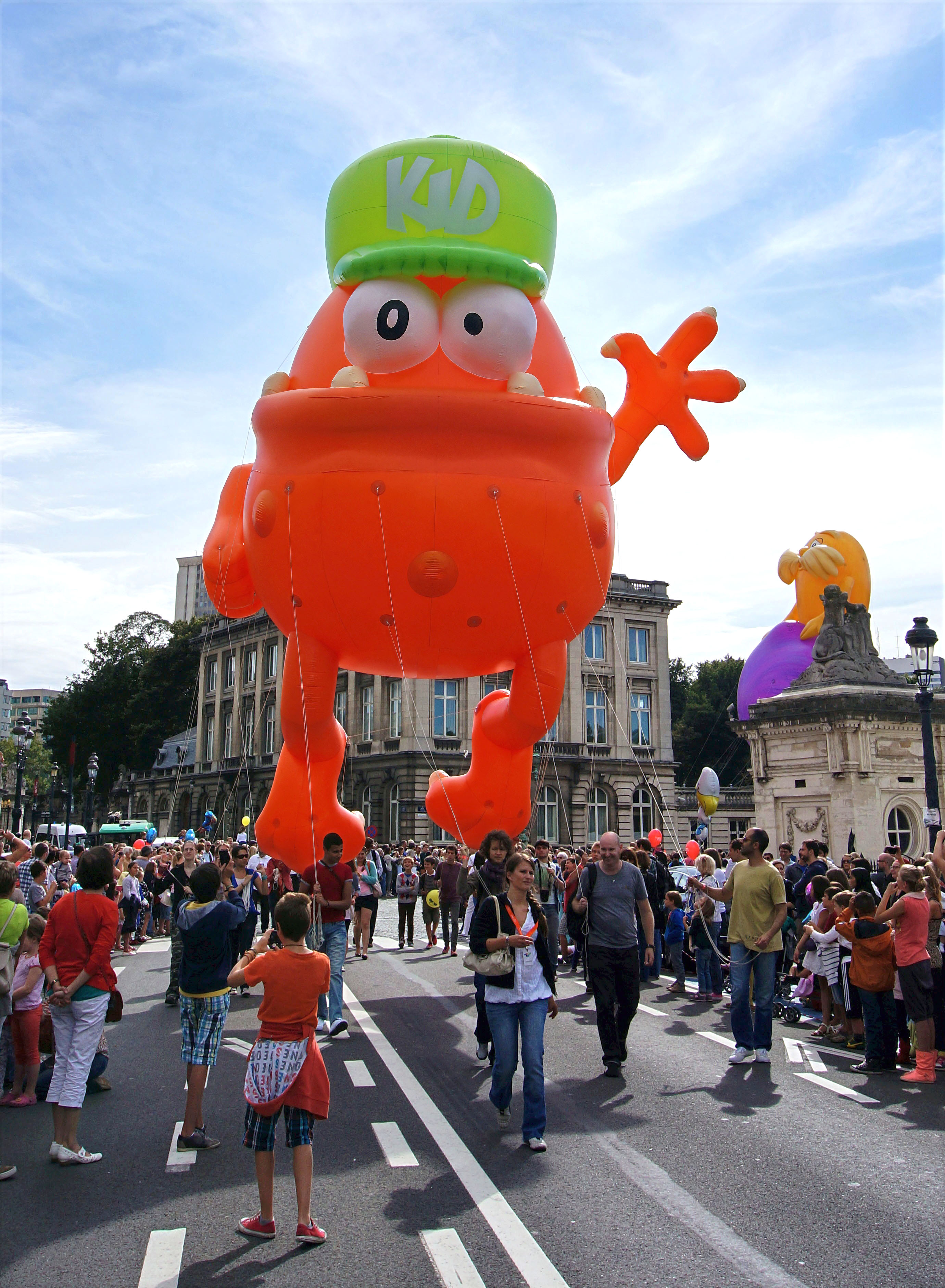 Balloon’s Day Parade photographiée par Miguel Discart et Kiri Karma, Fête de la BD, Bruxelles, 7 septembre 2013.