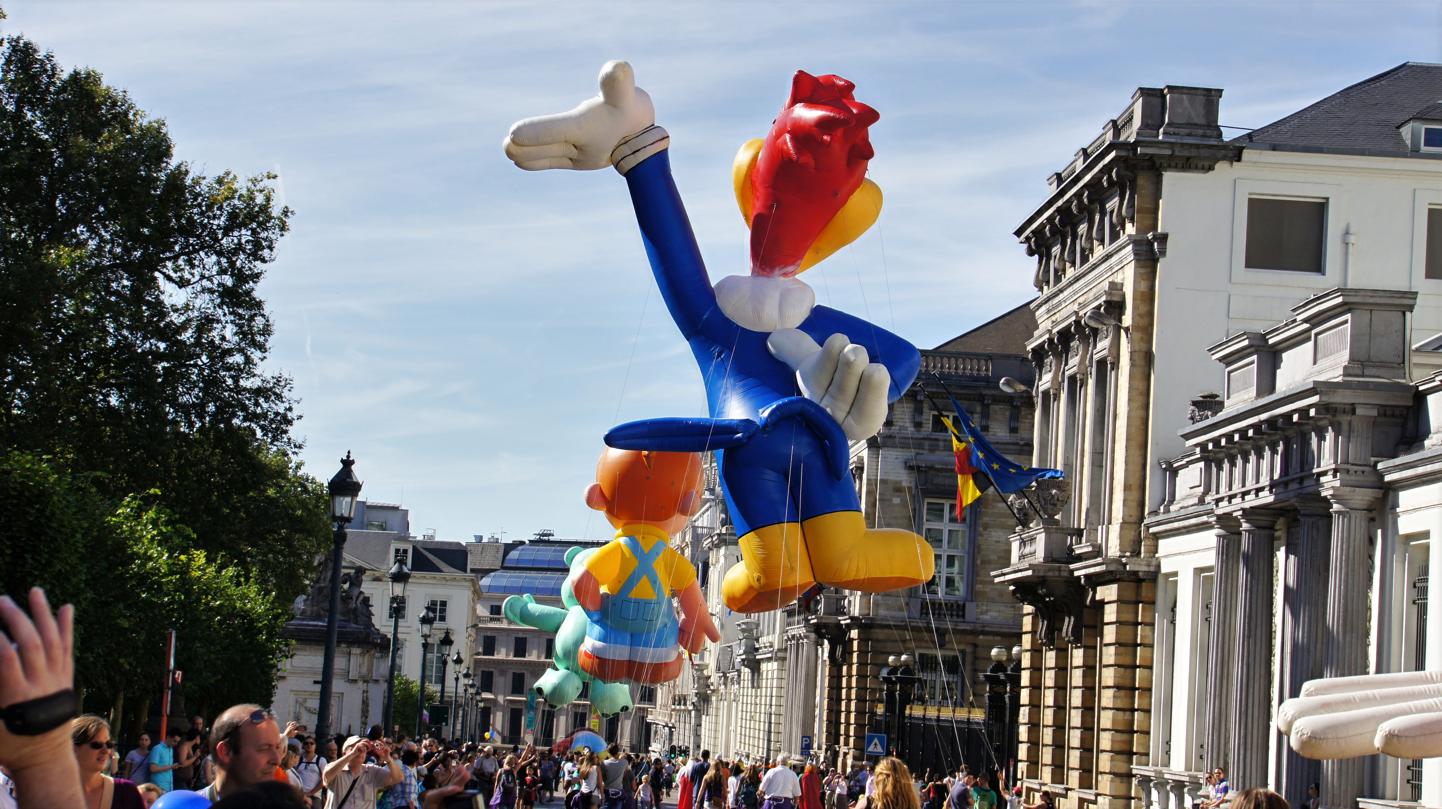 Balloon’s Day Parade, Fête de la BD, Bruxelles, 8 septembre 2012.