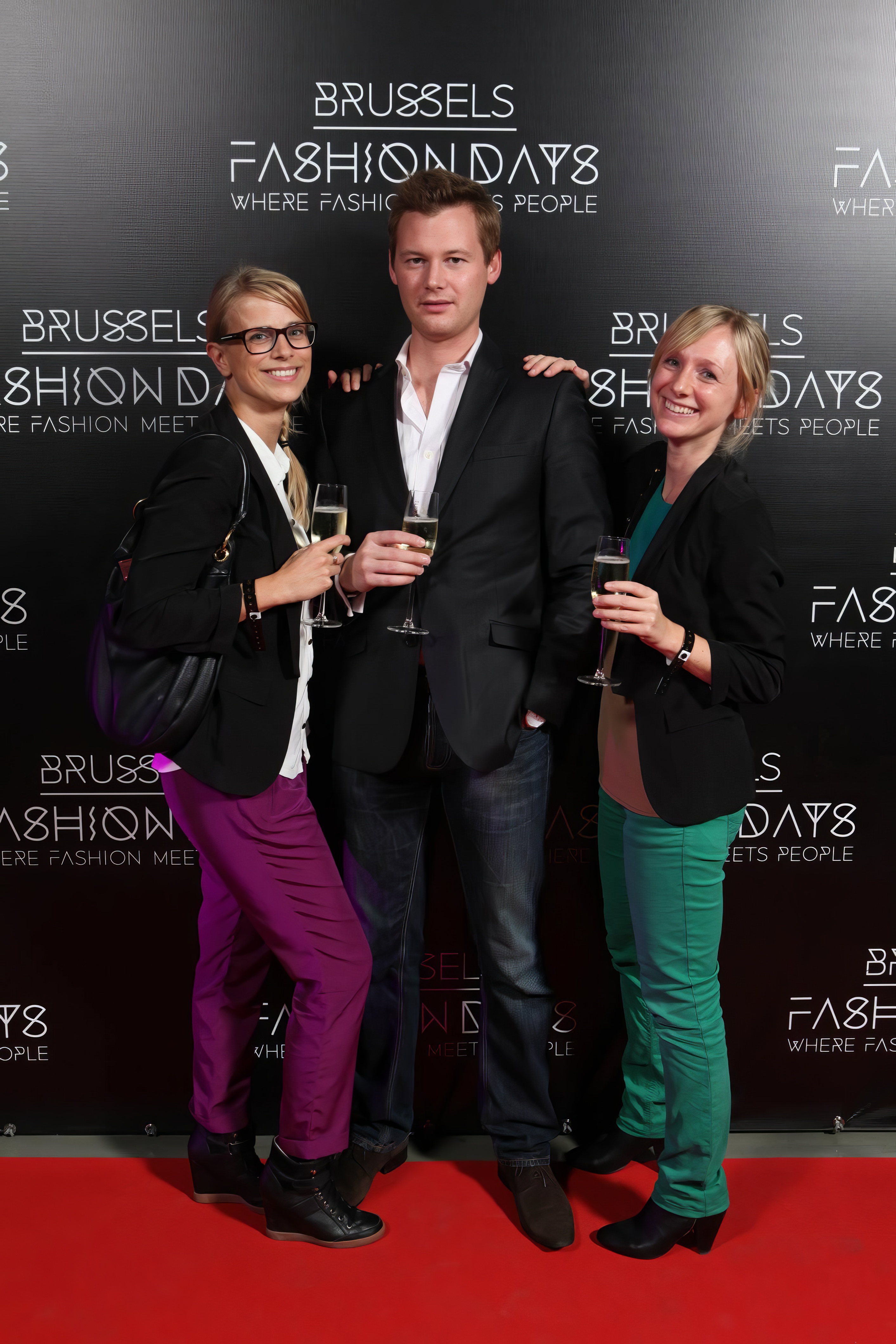 Photocall des Brussels Fashion Days 2012.