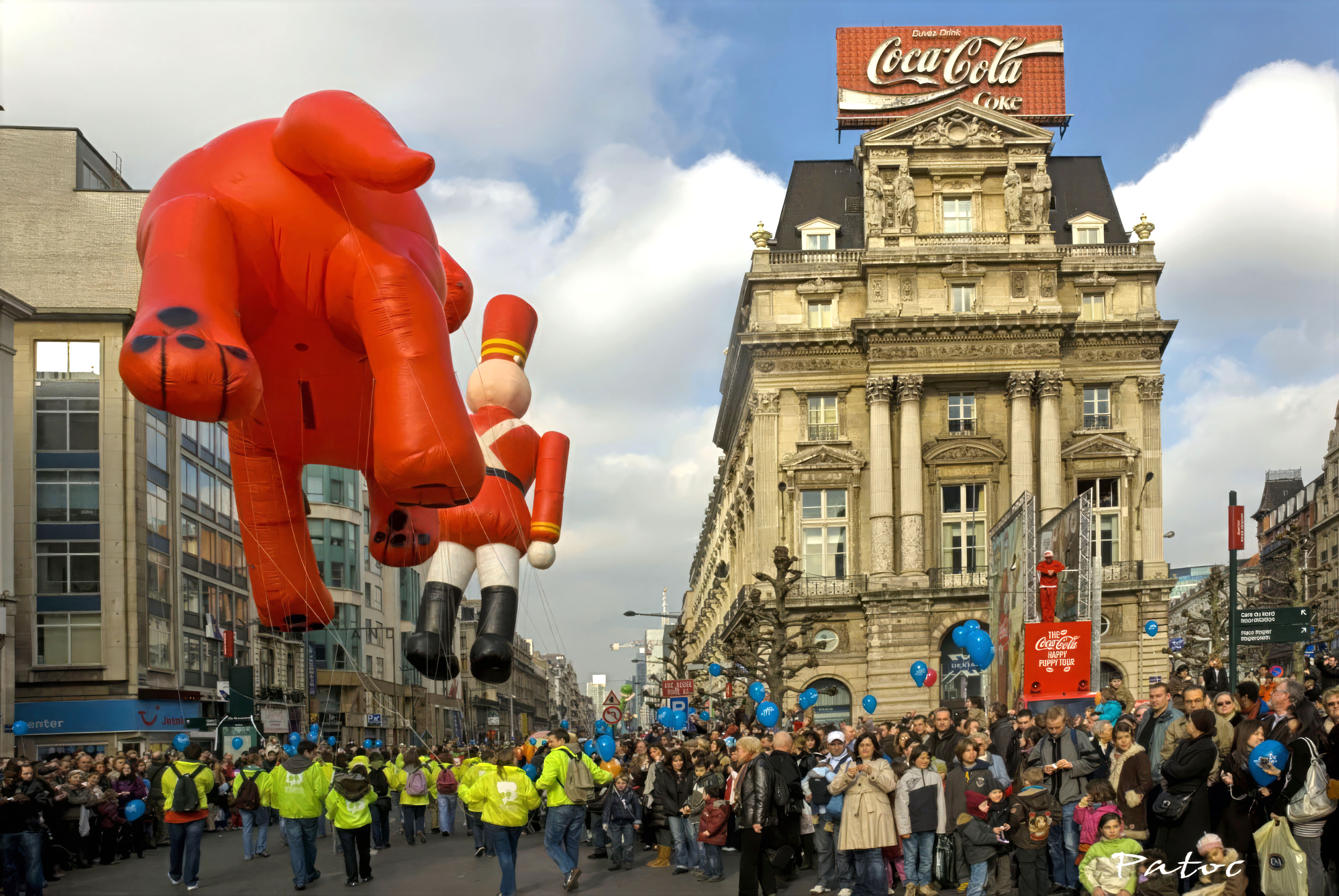 Balloon’s Day Parade dans le centre de Bruxelles, 28 février 2009.