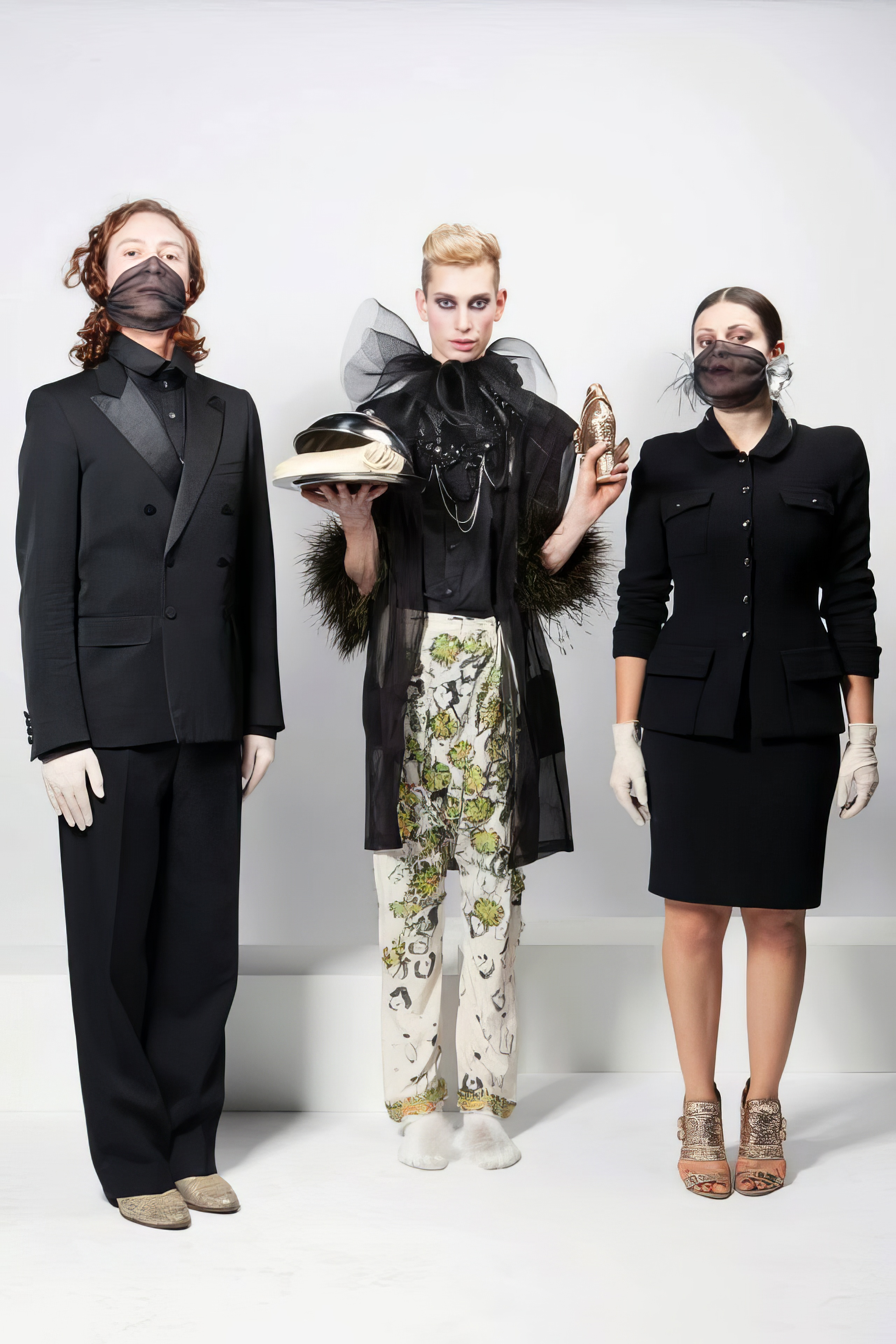 Live Fashion Shoot de Romain Brau et Vanessa Pinto aux Brussels Fashion Days 2013.