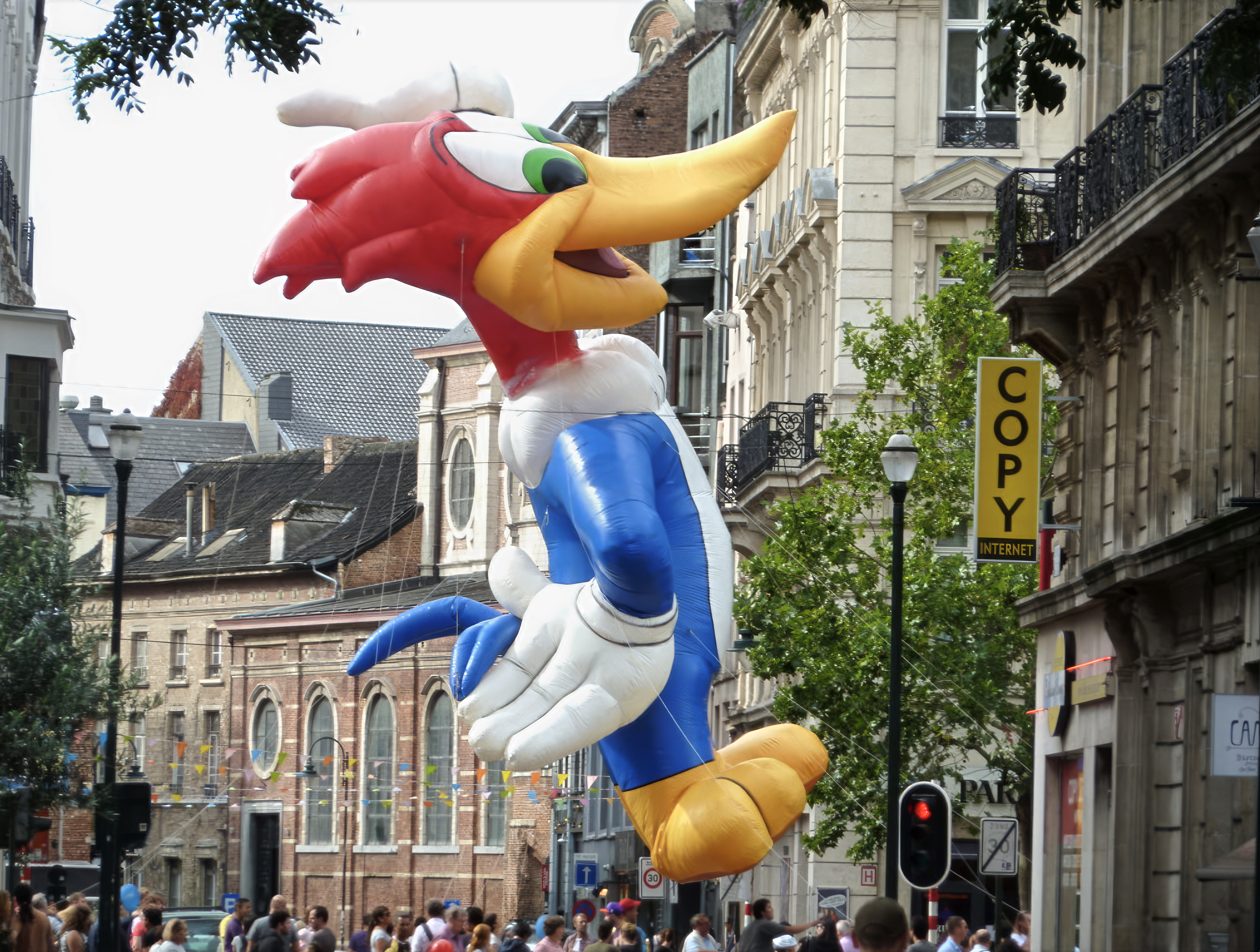 Balloon’s Day Parade dans le centre de Bruxelles, le 10 septembre 2011.
