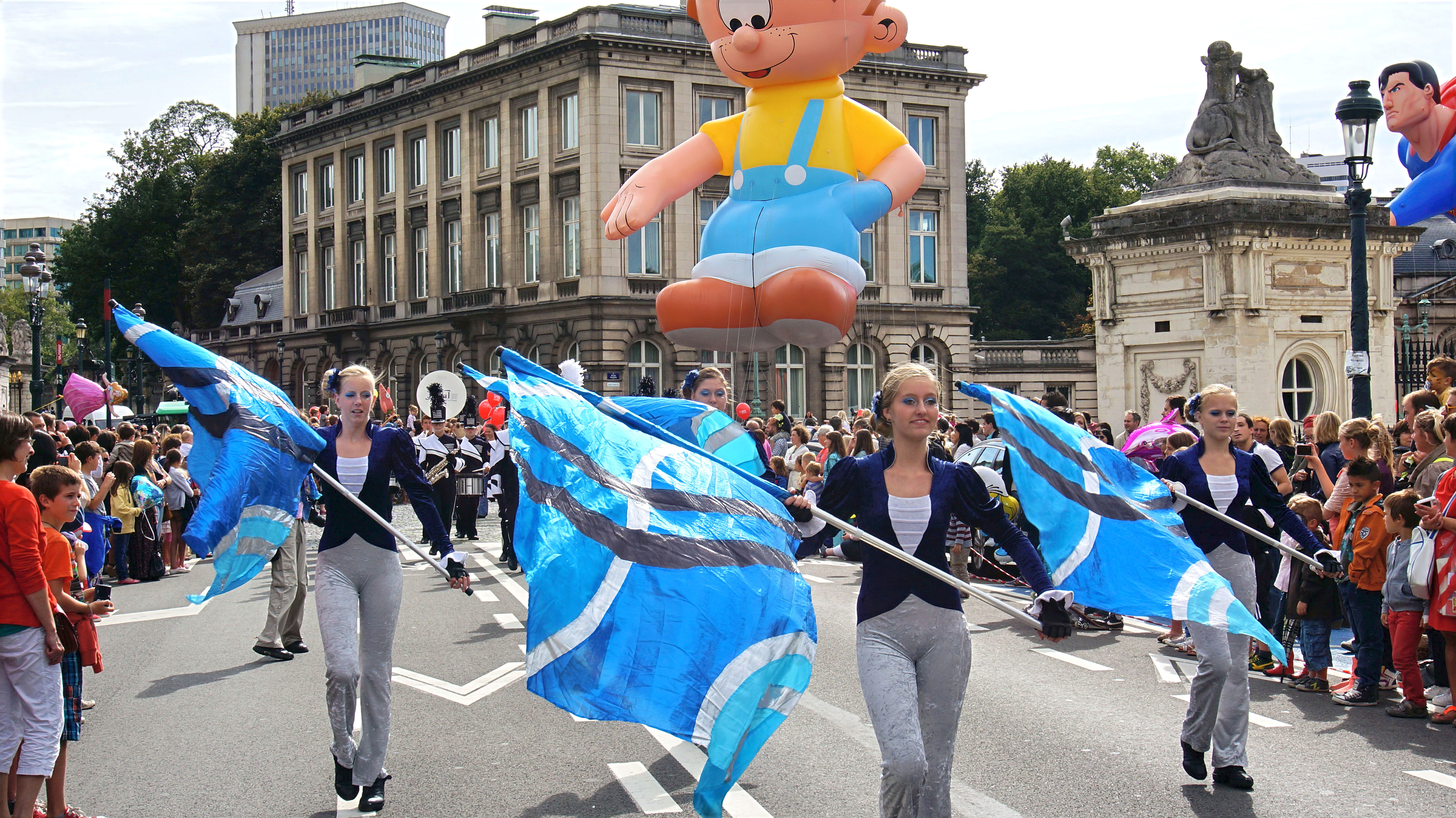 Balloon’s Day Parade photographiée par Miguel Discart et Kiri Karma, Fête de la BD, Bruxelles, 7 septembre 2013.