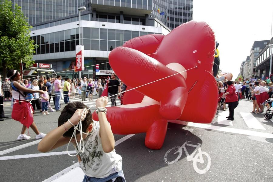 Balloon’s Day Parade. Crédit photo : Belga.