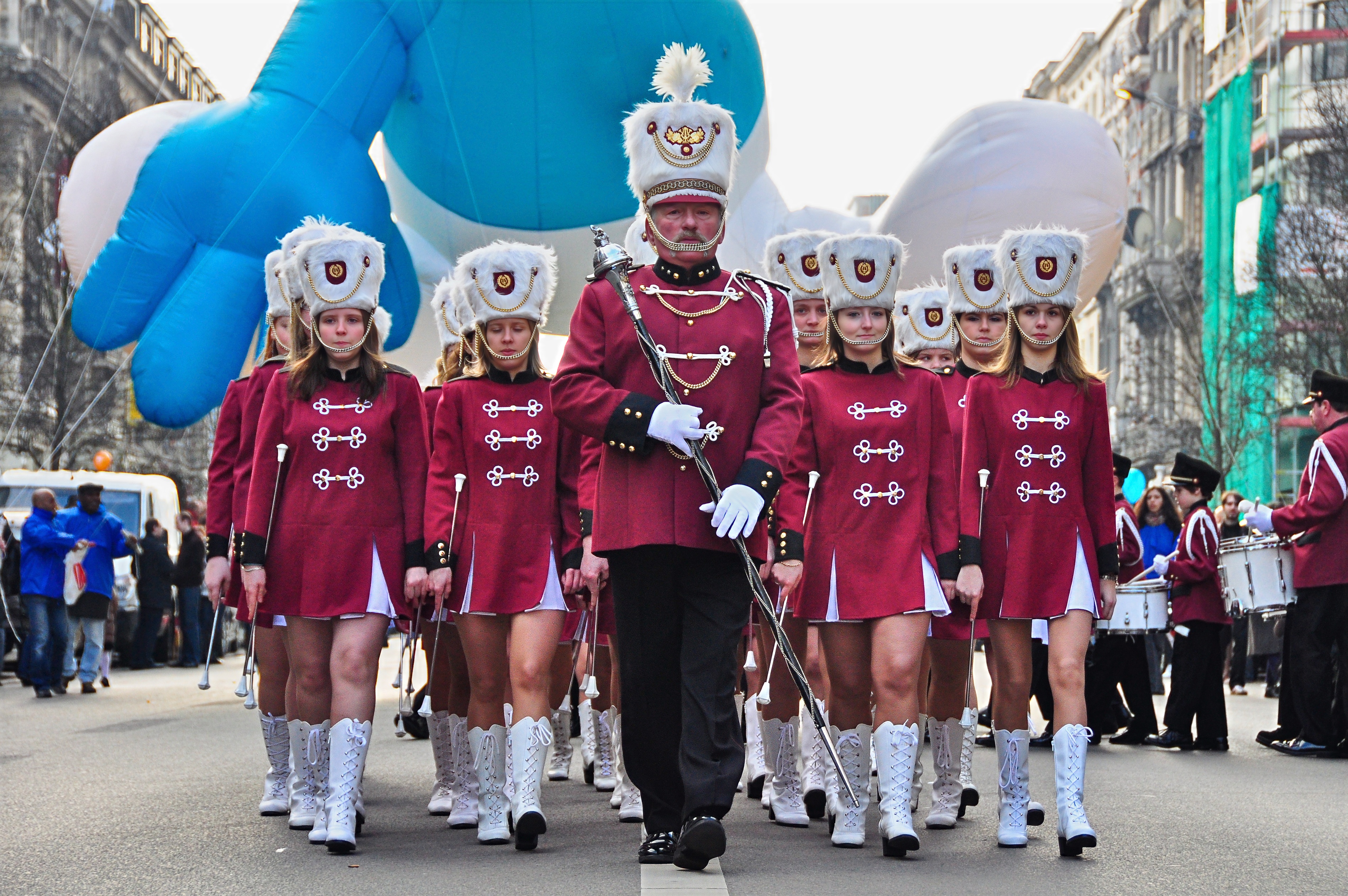 Balloon’s Day Parade dans le centre de Bruxelles, 28 février 2009.