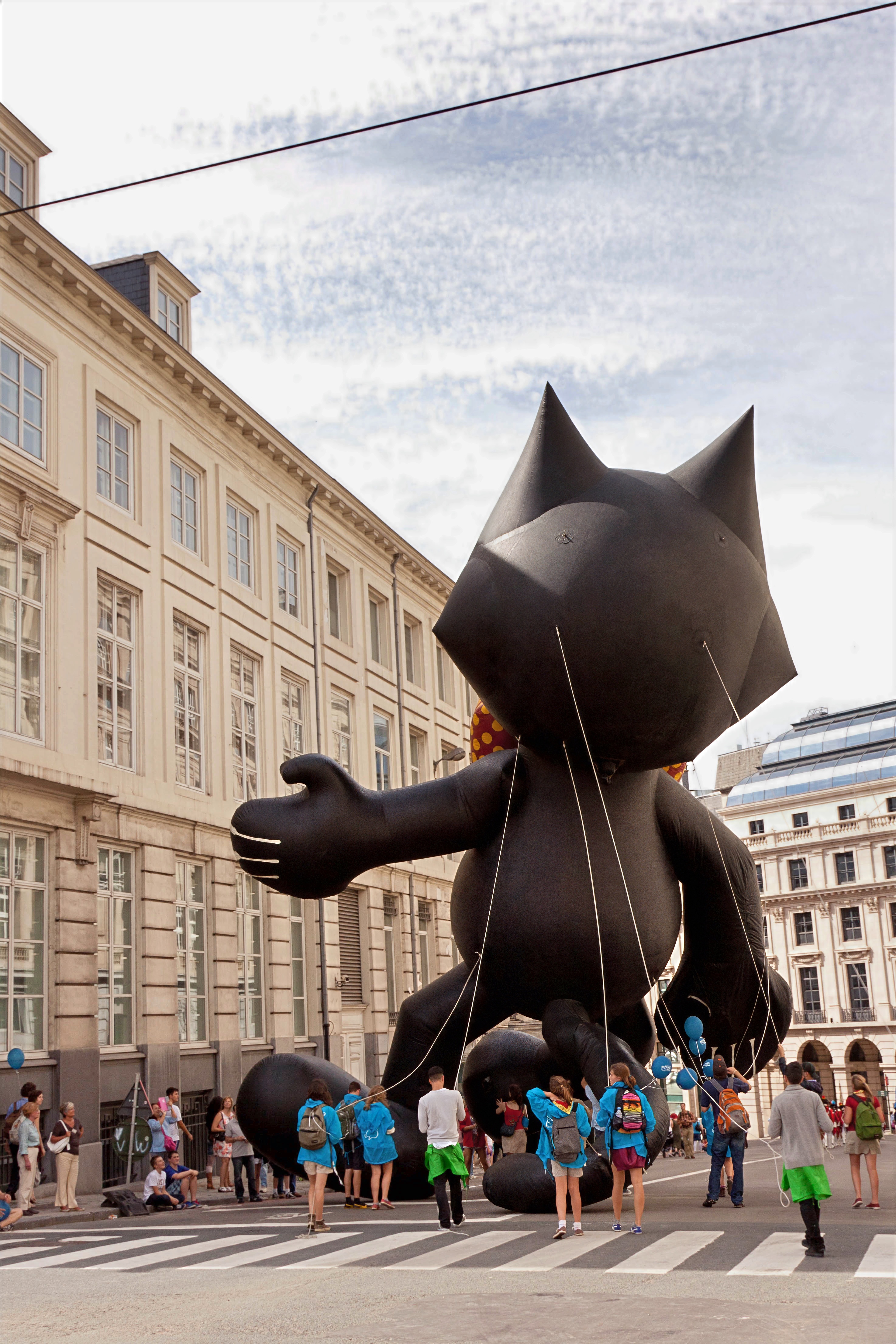 Balloon’s Day Parade, Fête de la BD, Bruxelles, 10 septembre 2011.