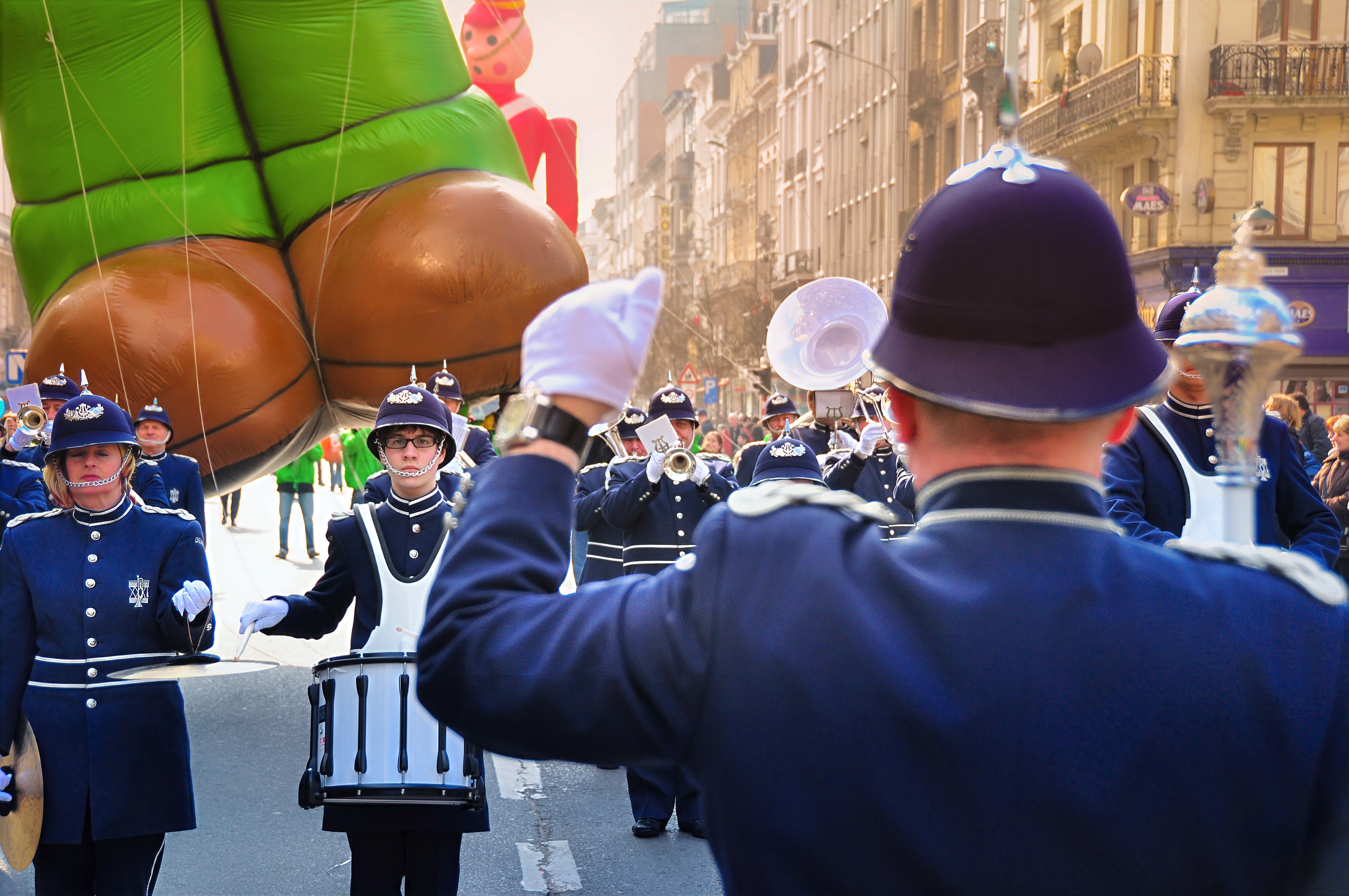 Balloon’s Day Parade dans le centre de Bruxelles, 28 février 2009.