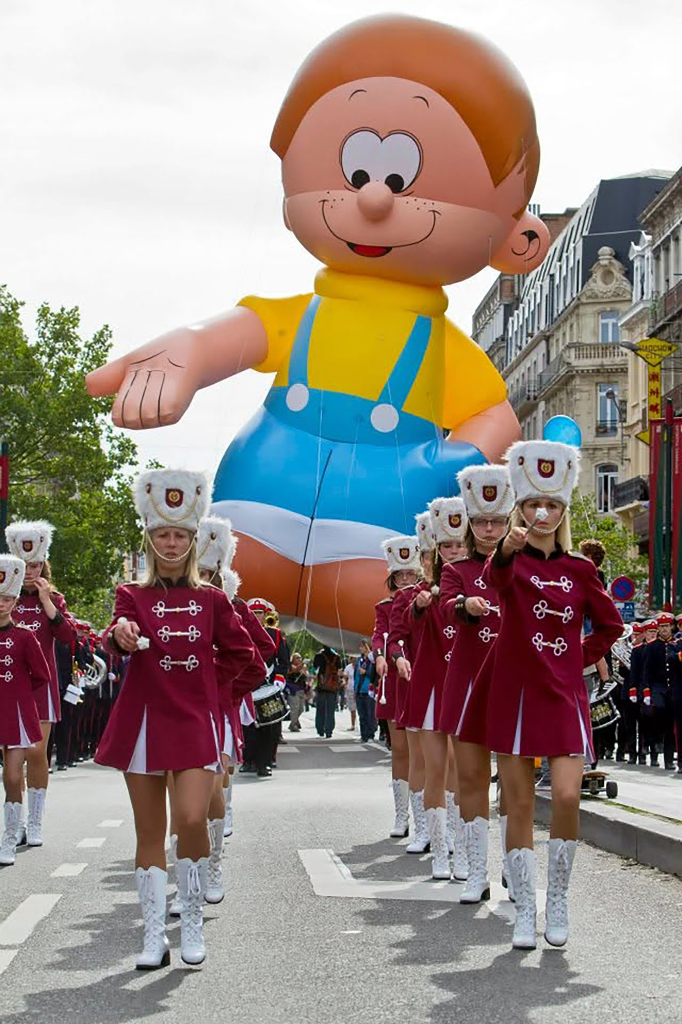 Balloon’s Day Parade, Fête de la BD, Bruxelles, 10 septembre 2011.