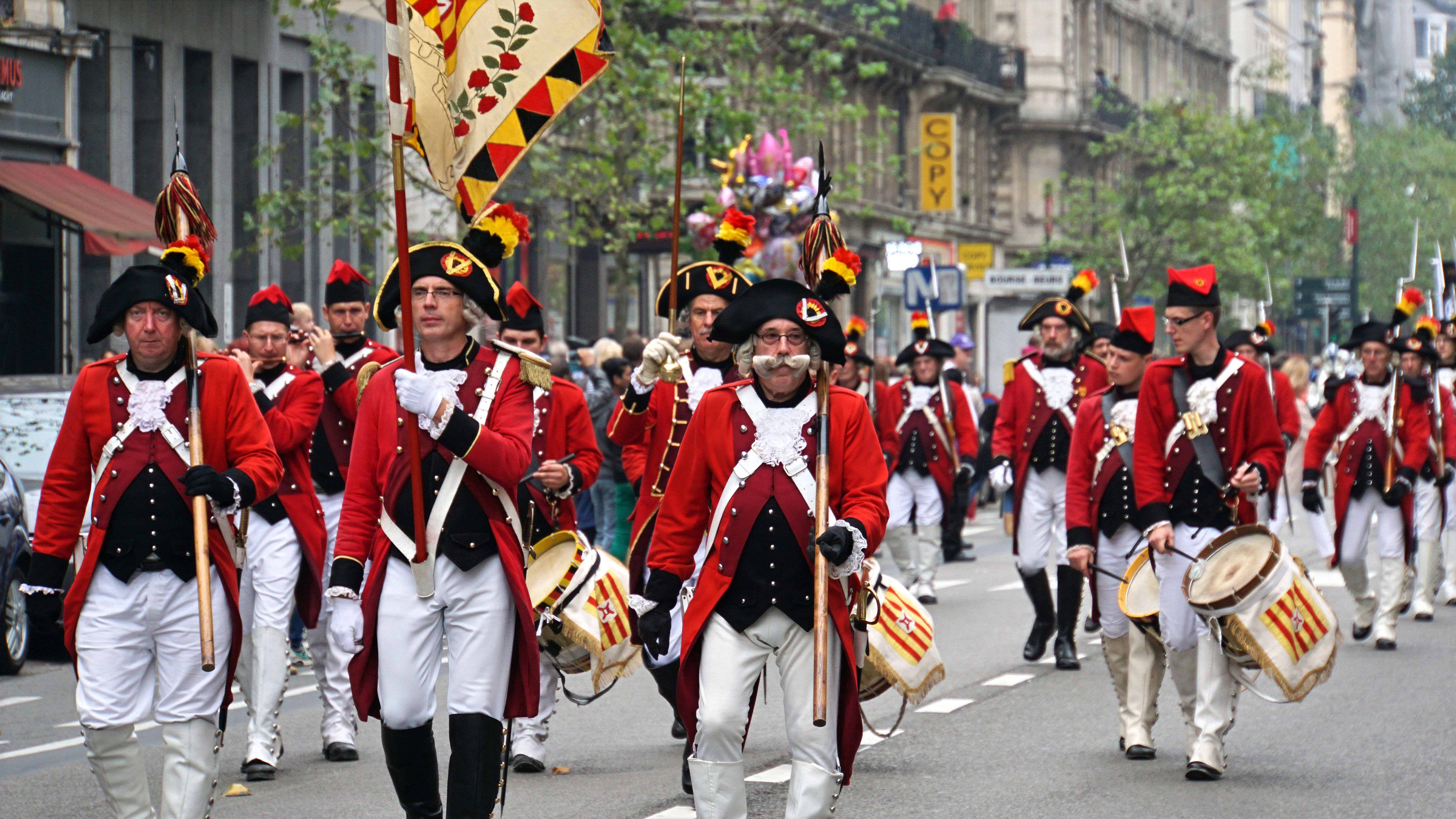 Balloon’s Day Parade, Fête de la BD, Bruxelles, 6 septembre 2014.