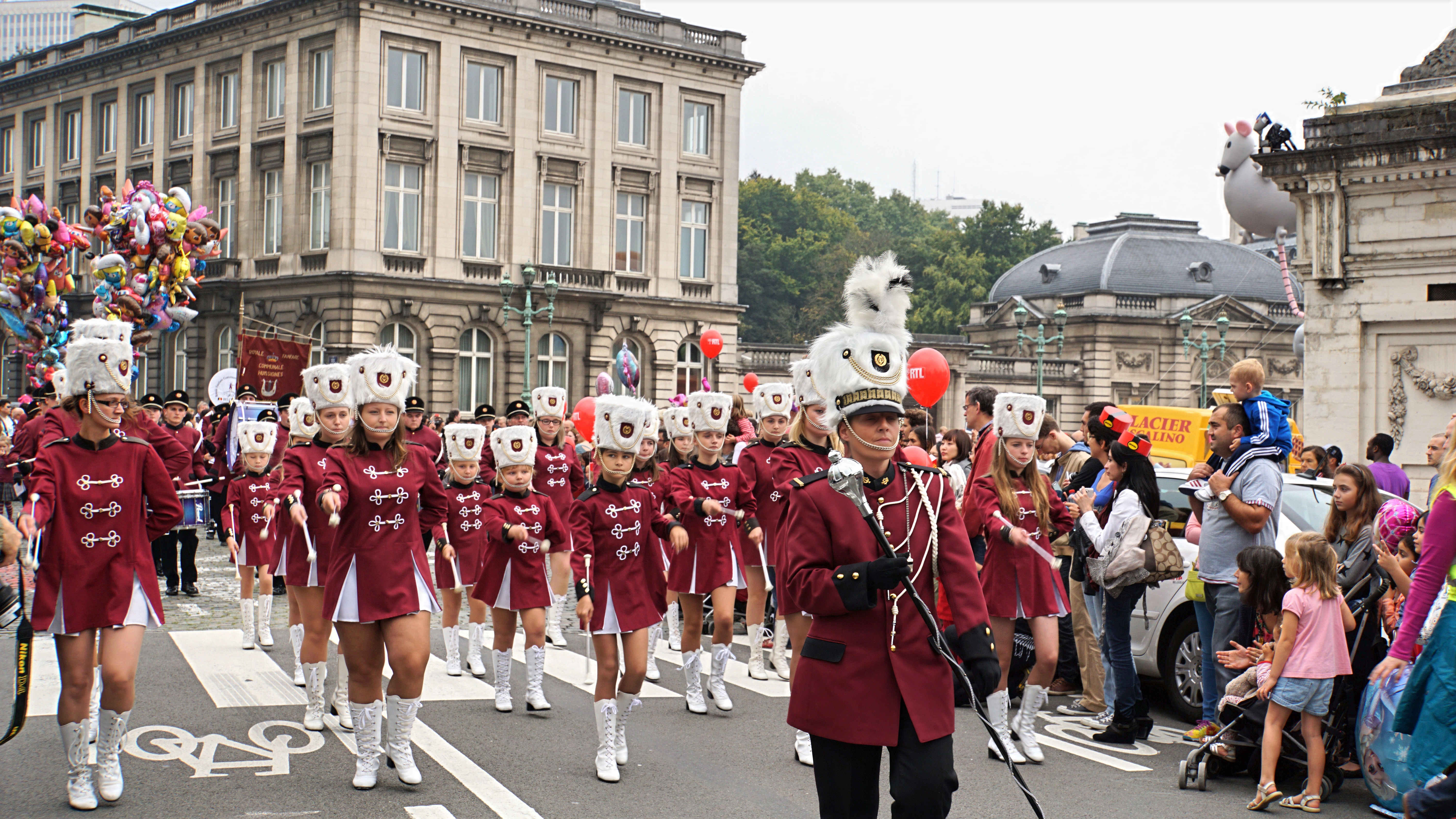 Balloon’s Day Parade, Fête de la BD, Bruxelles, 6 septembre 2014.