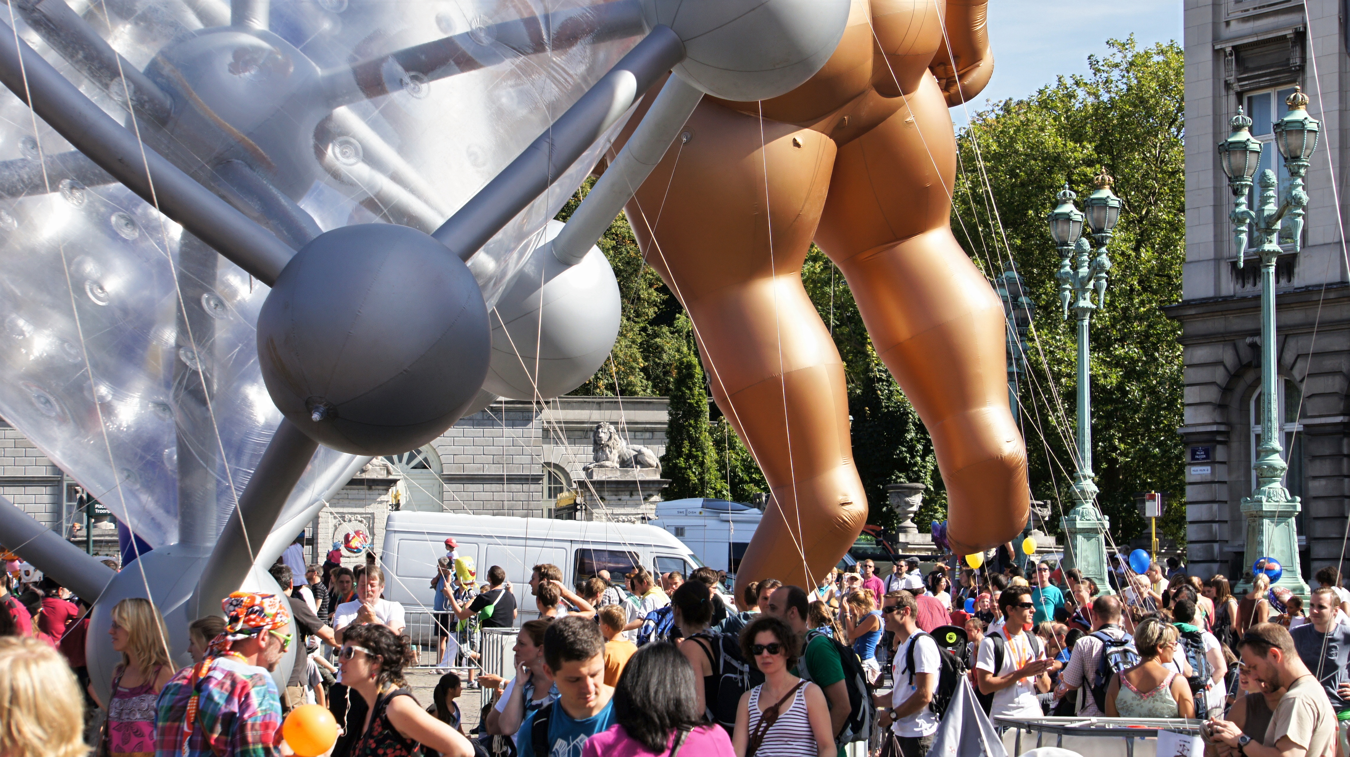 Balloon’s Day Parade, Fête de la BD, Bruxelles, 8 septembre 2012.